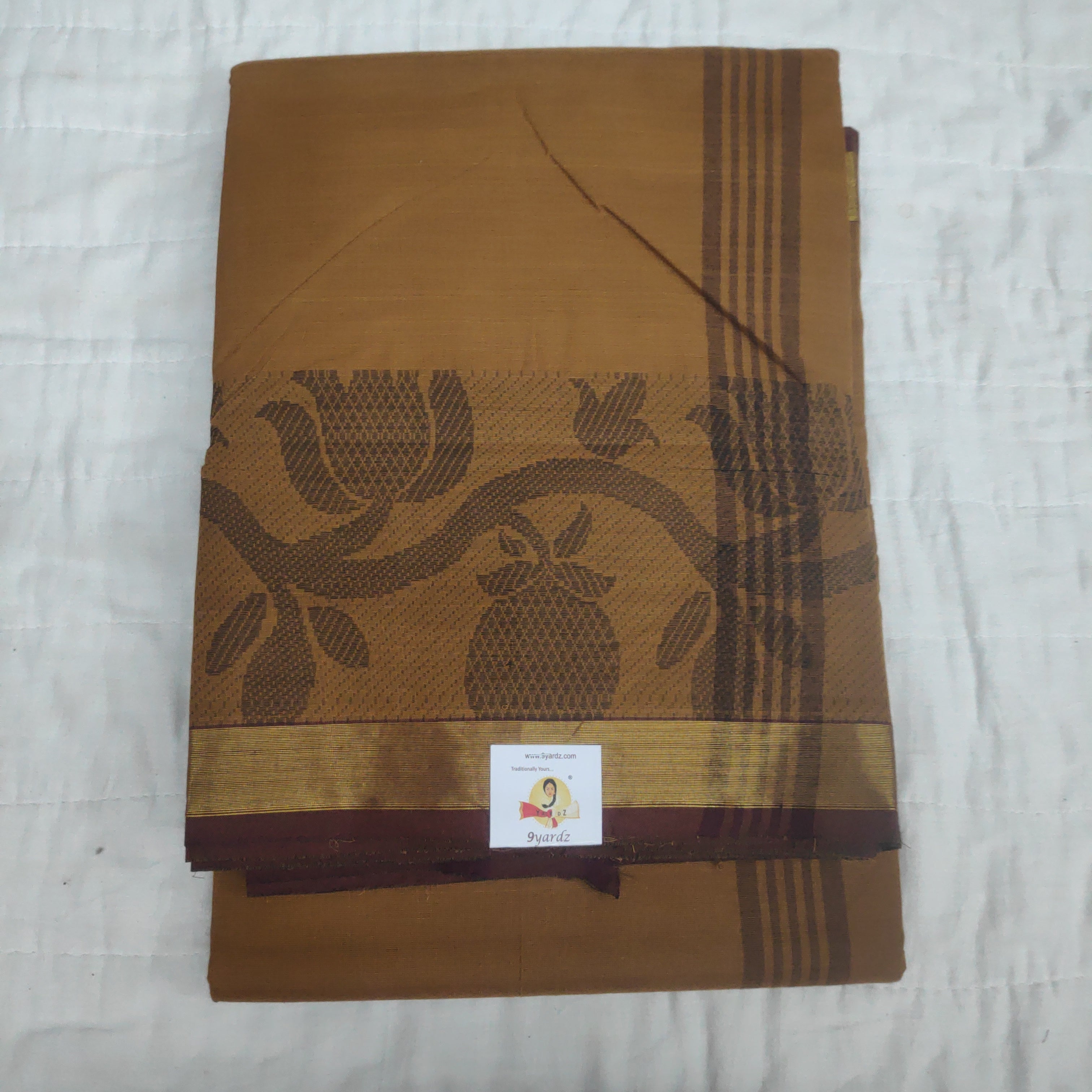 Chettinadu / Karaikudi cotton 9.5 yards madisar