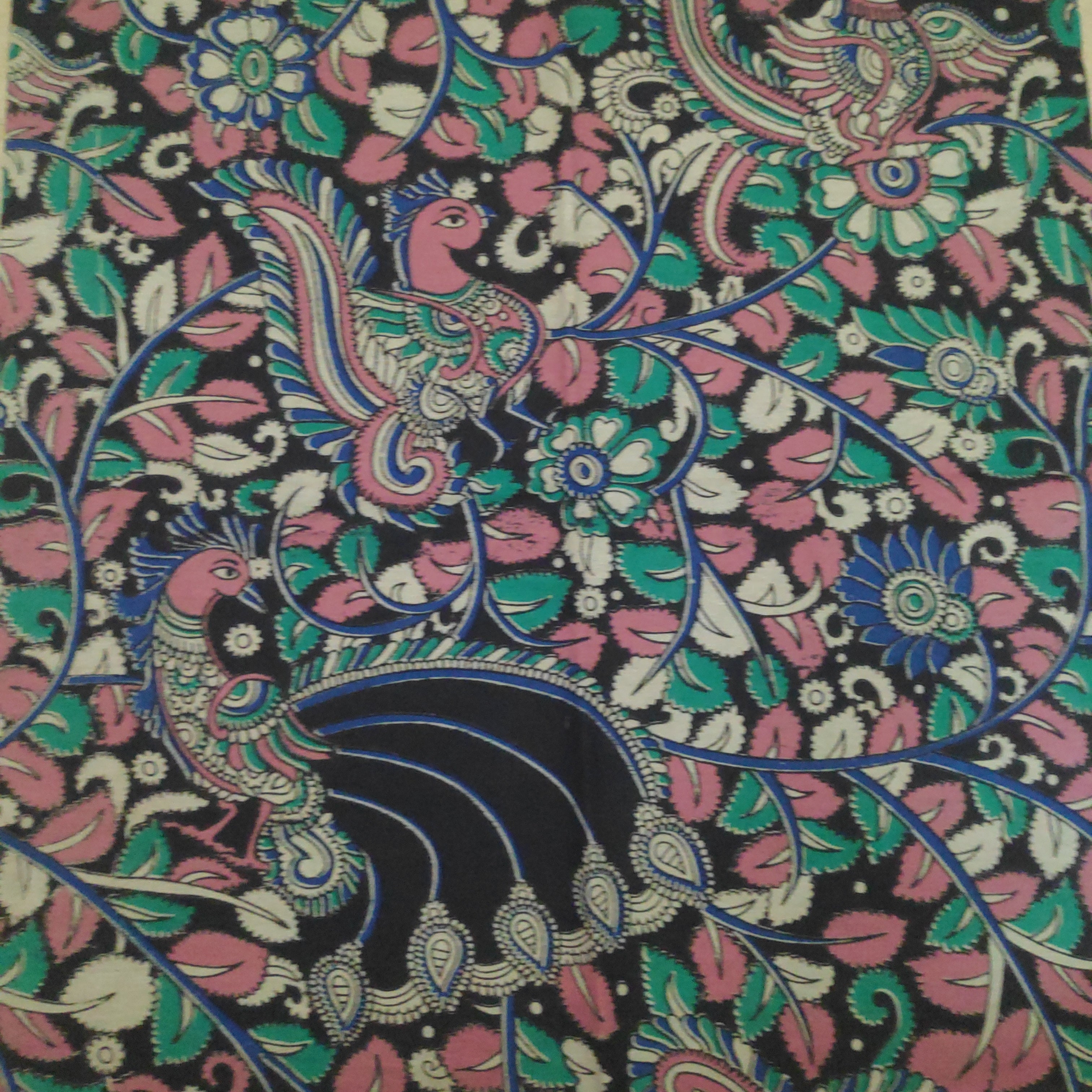 Kalamkari blouse bits