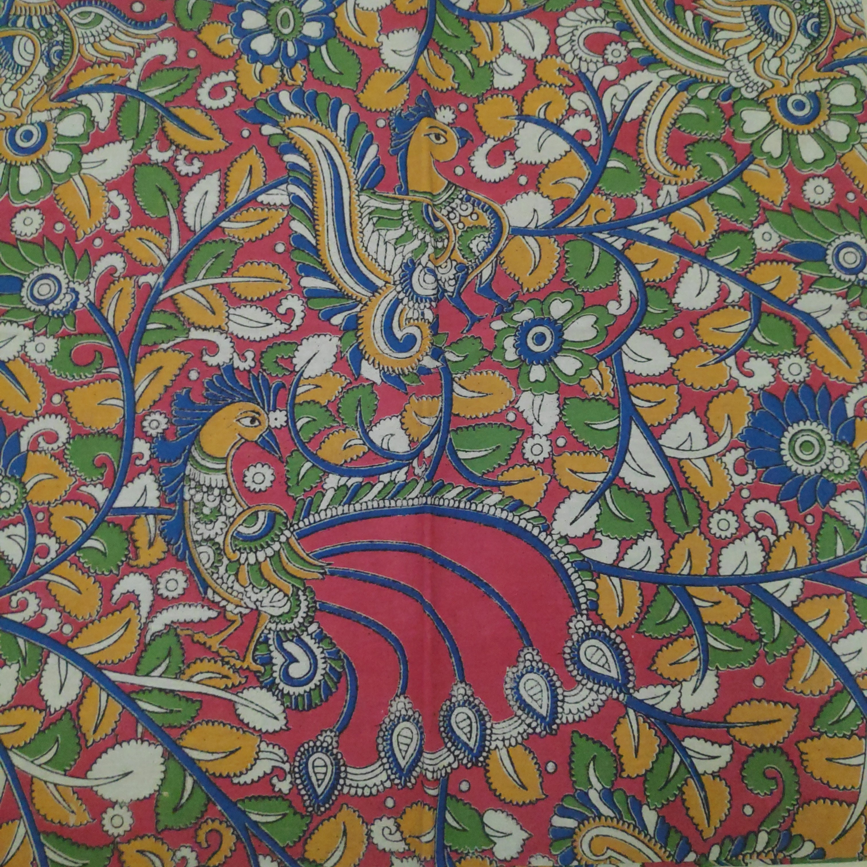 Kalamkari blouse bits