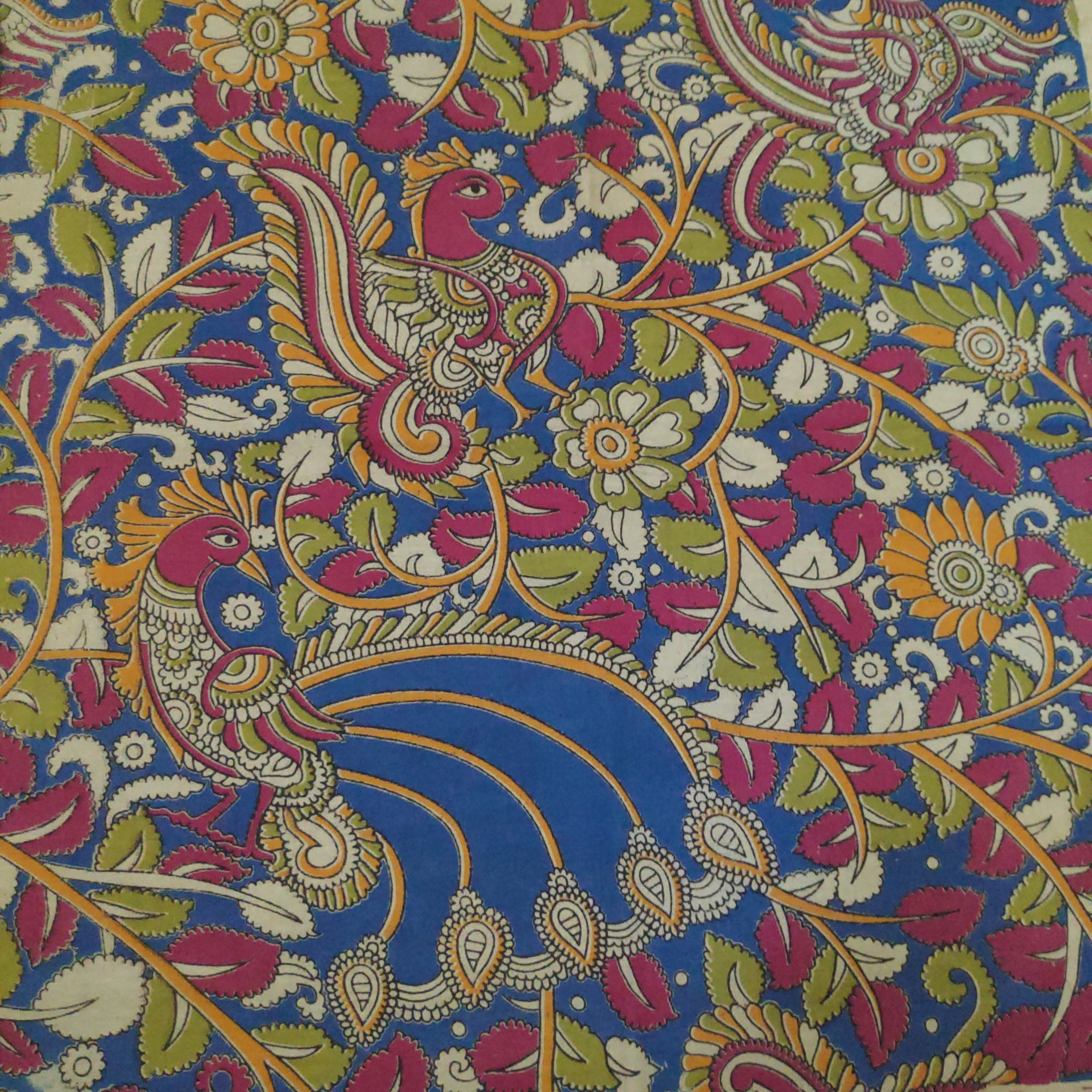 Kalamkari blouse bits