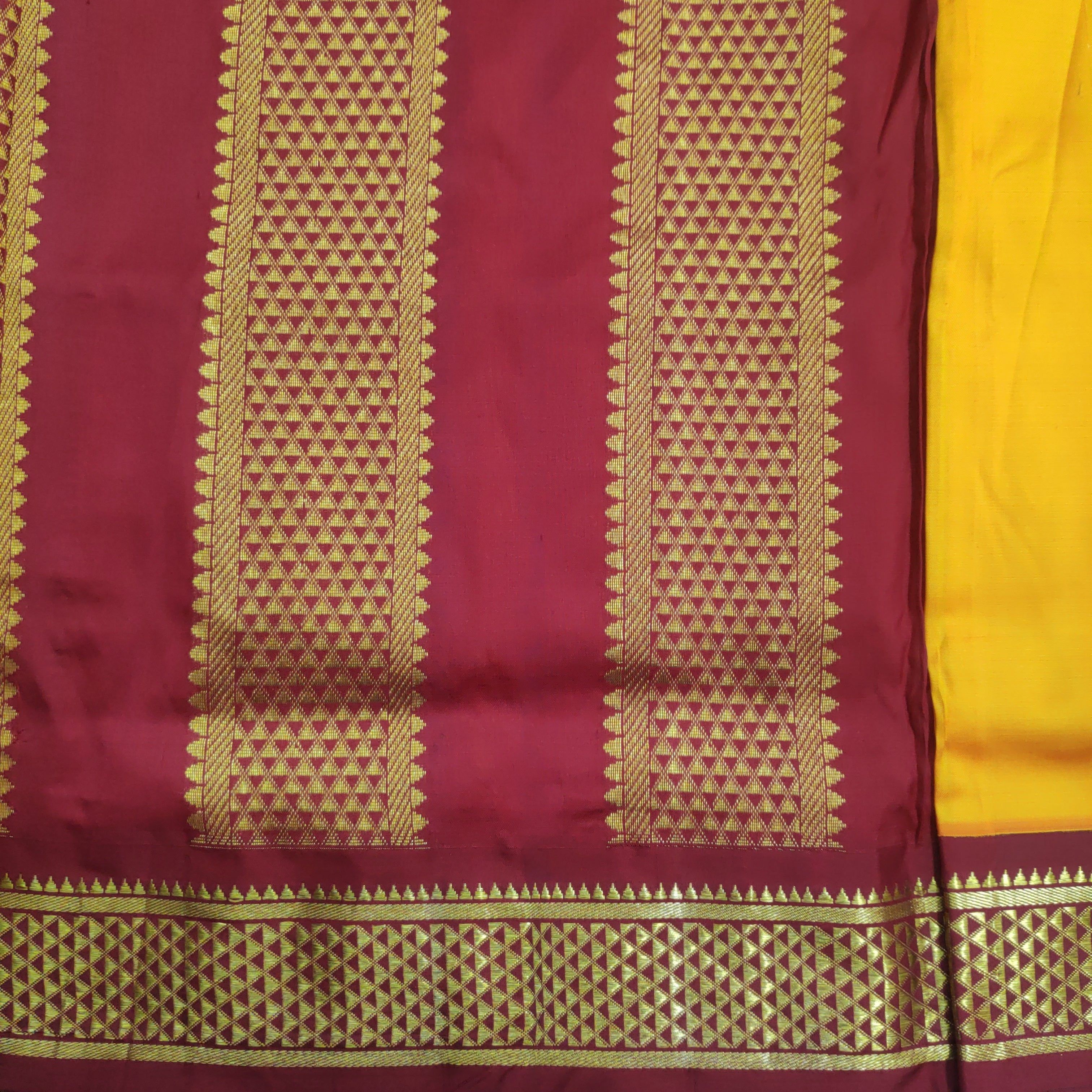 Pure silk 10.5yards madisar