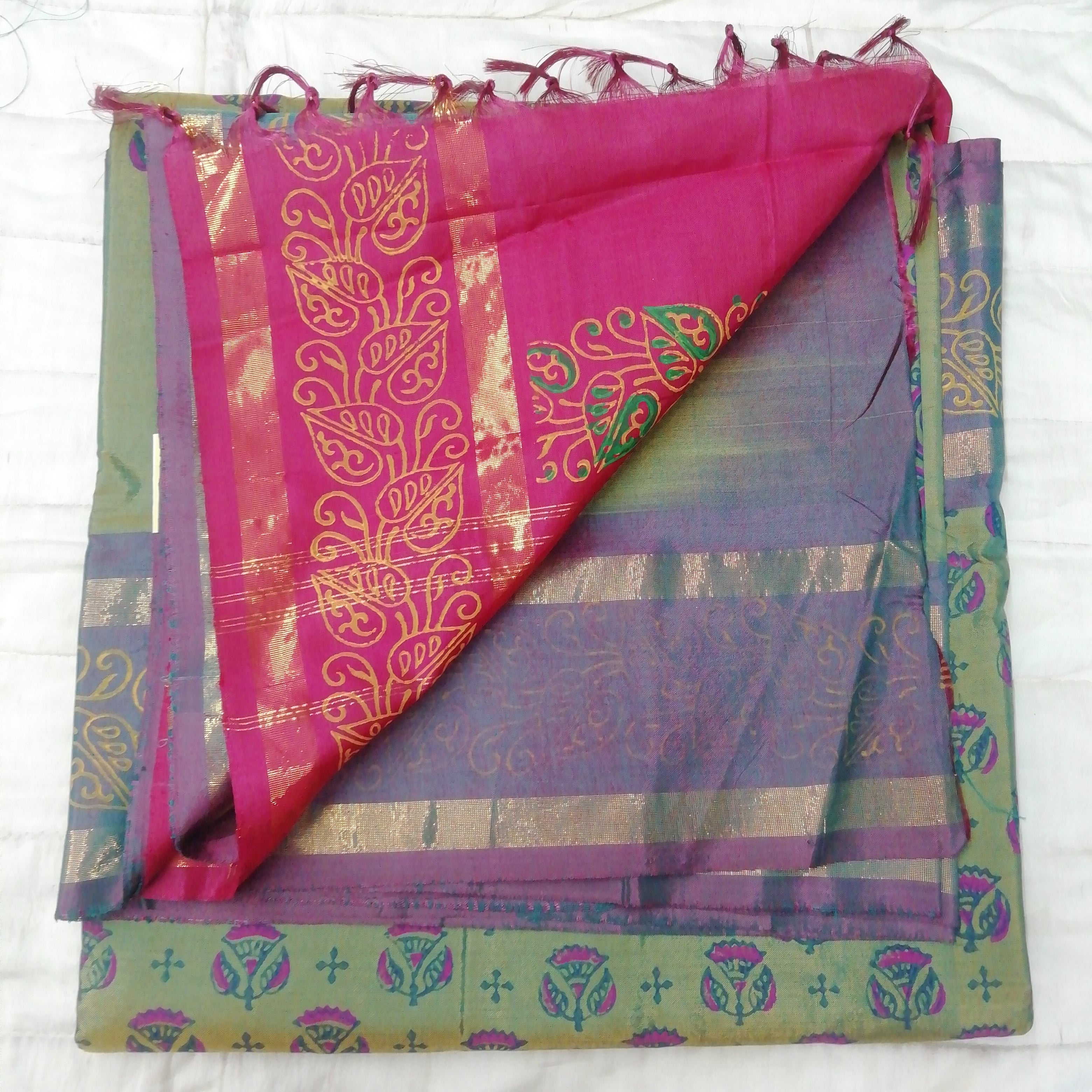 Printed Chinallampattu madisar 10yardz