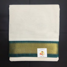 Load image into Gallery viewer, Pure cotton Muhurtham dhoti 10*6 11 maadampet