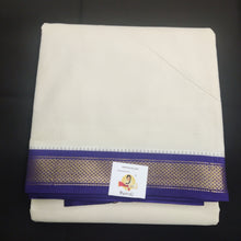 Load image into Gallery viewer, Pure cotton Muhurtham dhoti 9*5