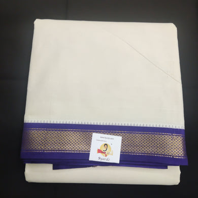 Pure cotton Muhurtham dhoti 9*5