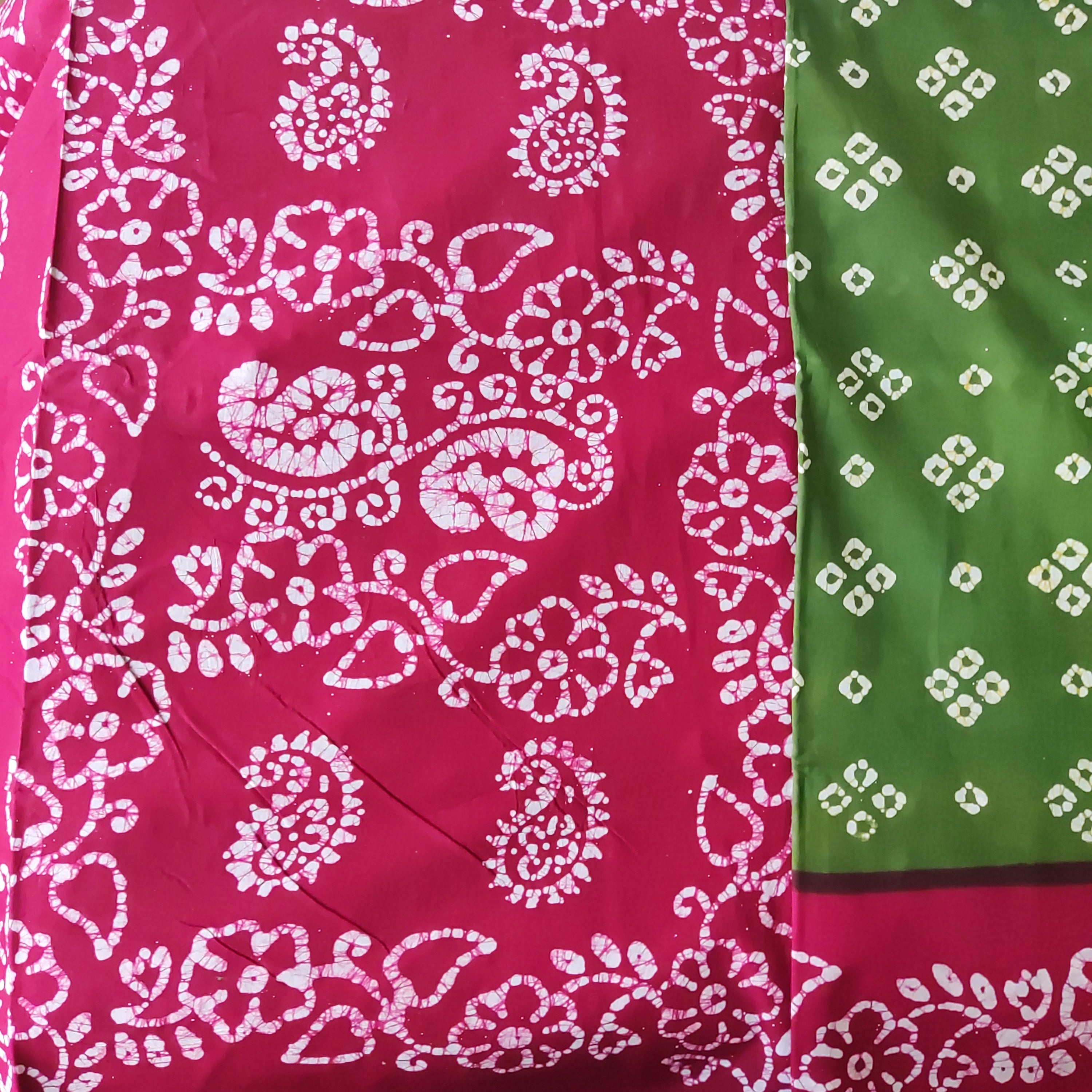 Sungudi cotton Bathik 10.5 yards madisar