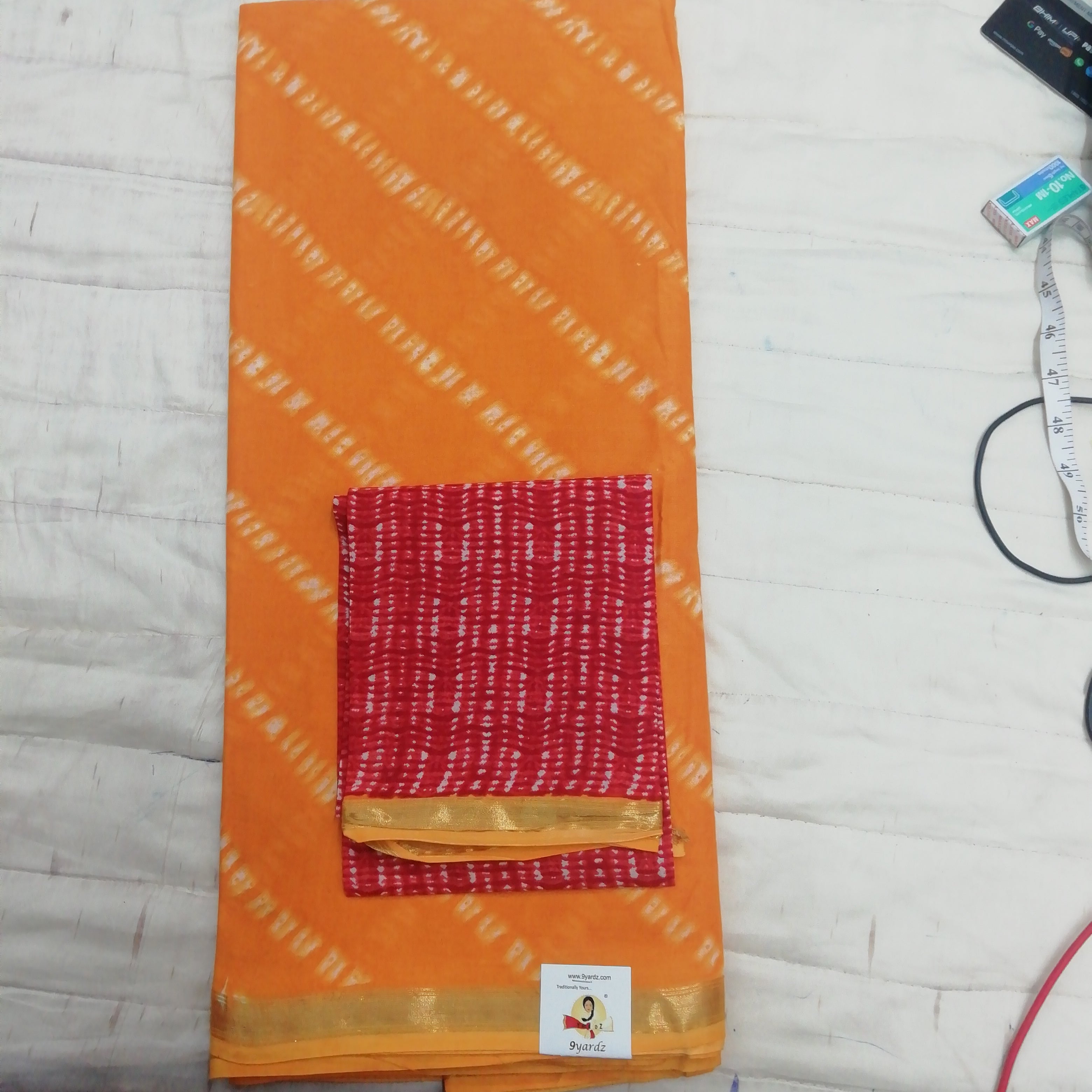 Chanderi cotton 6 yards