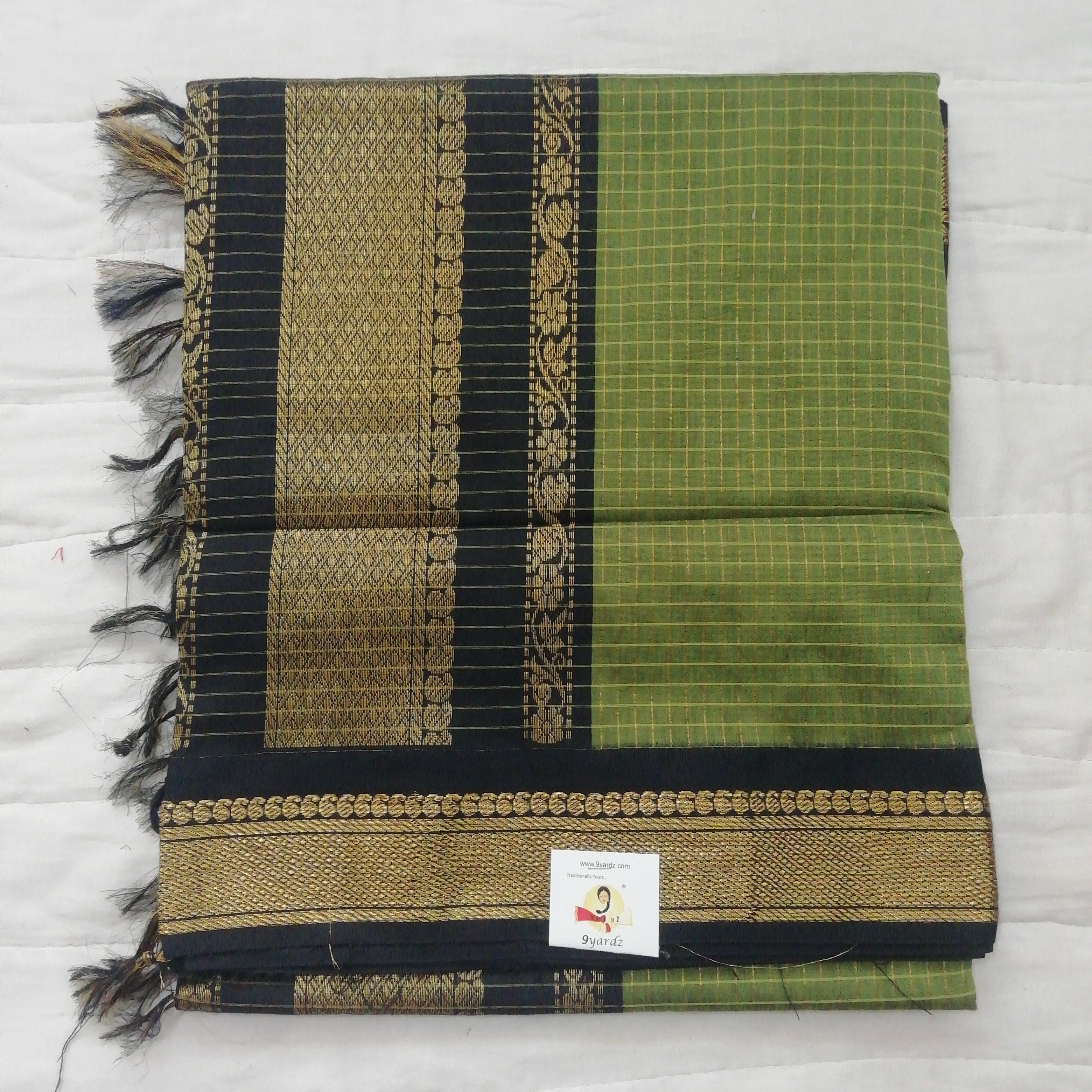 Kalyani cotton Checked 6yardz