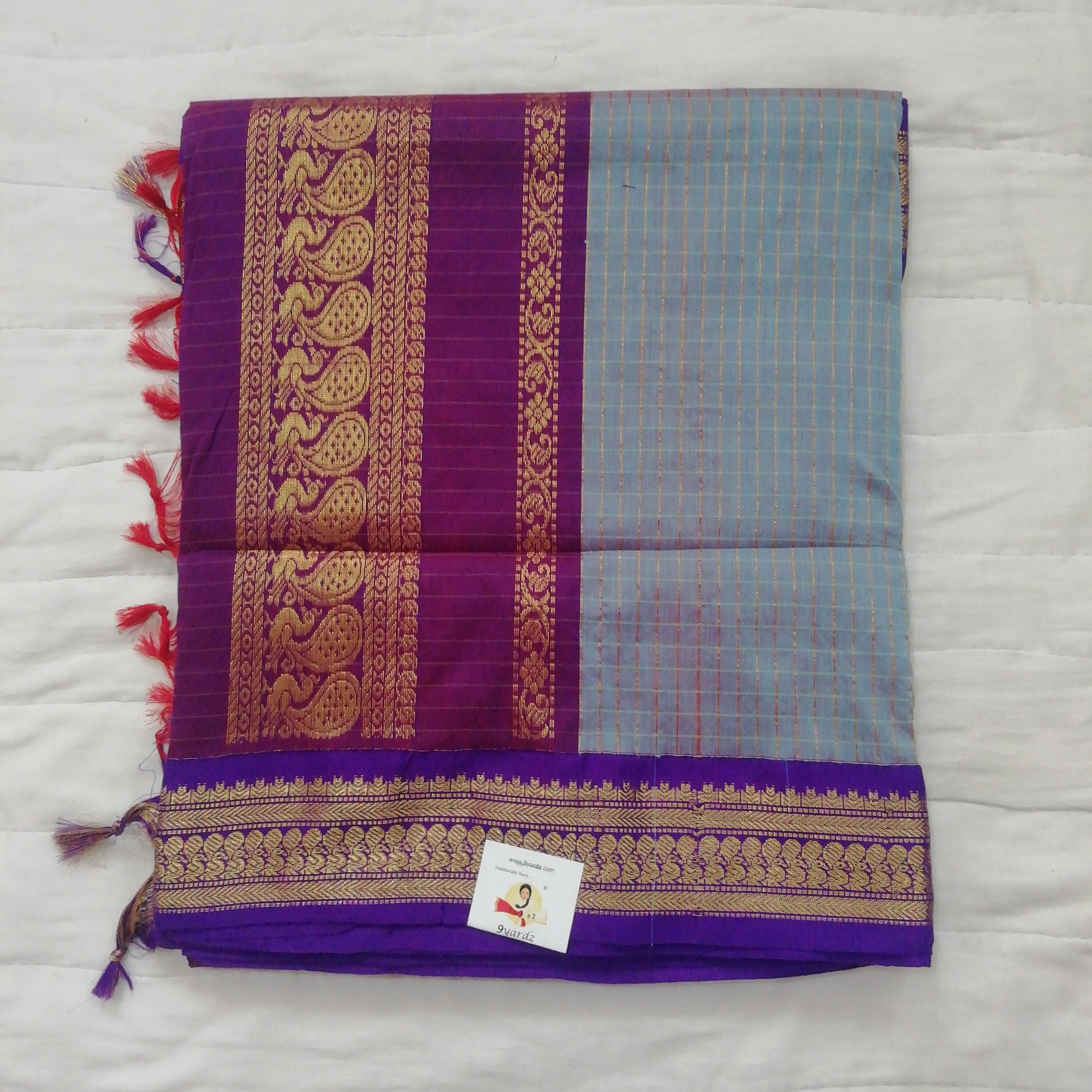Kalyani cotton Checked 6yardz