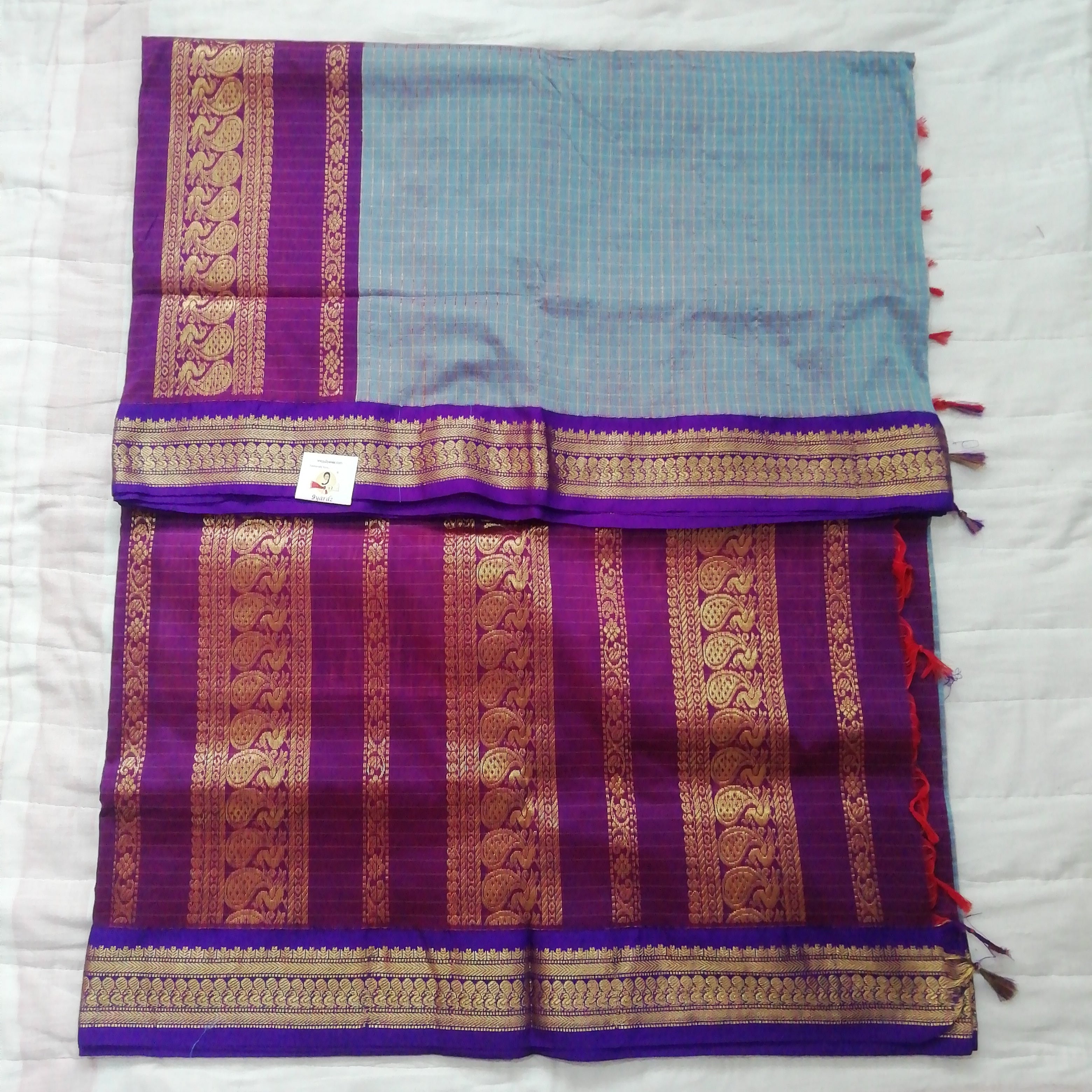 Kalyani cotton Checked 6yardz