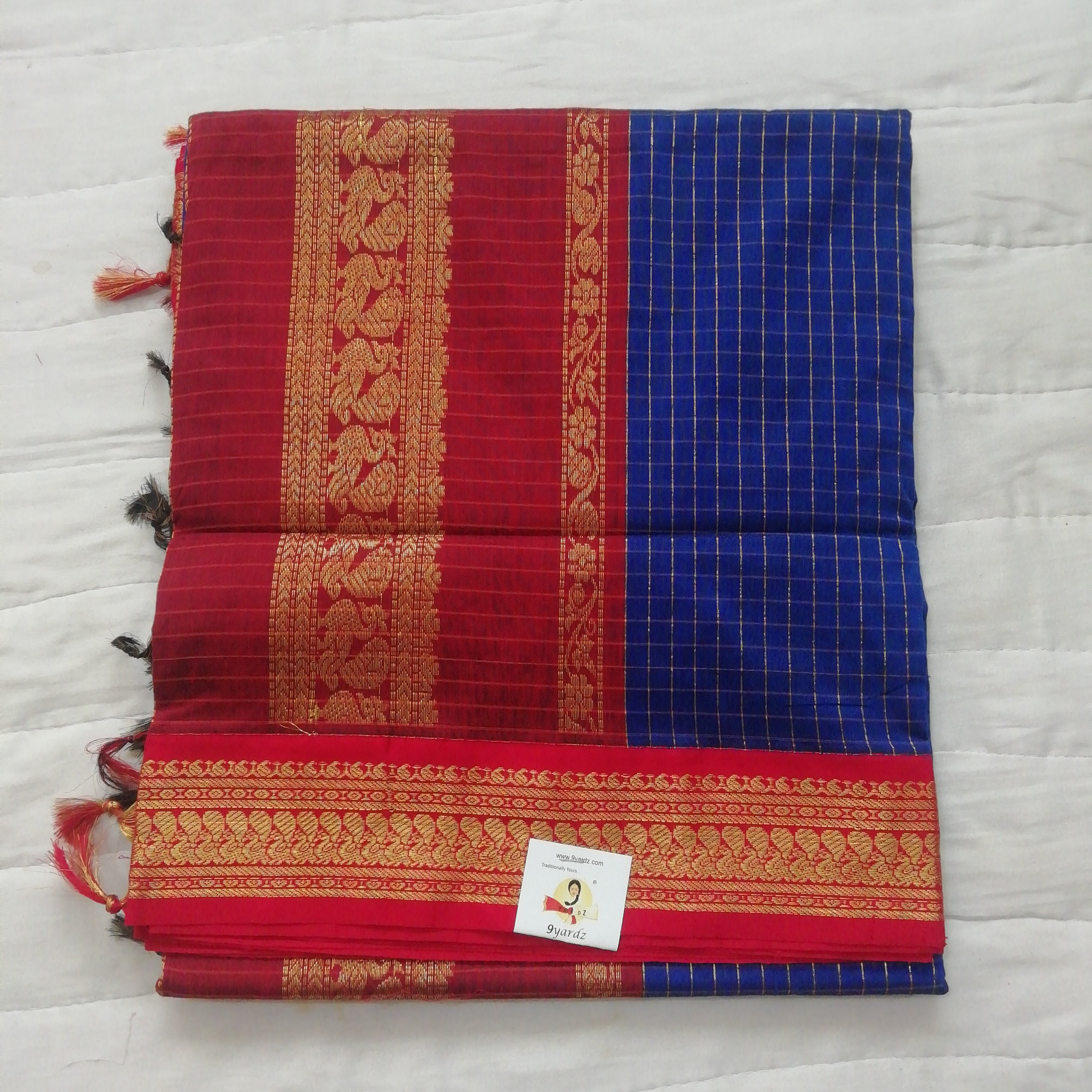 Kalyani cotton Checked 6yardz
