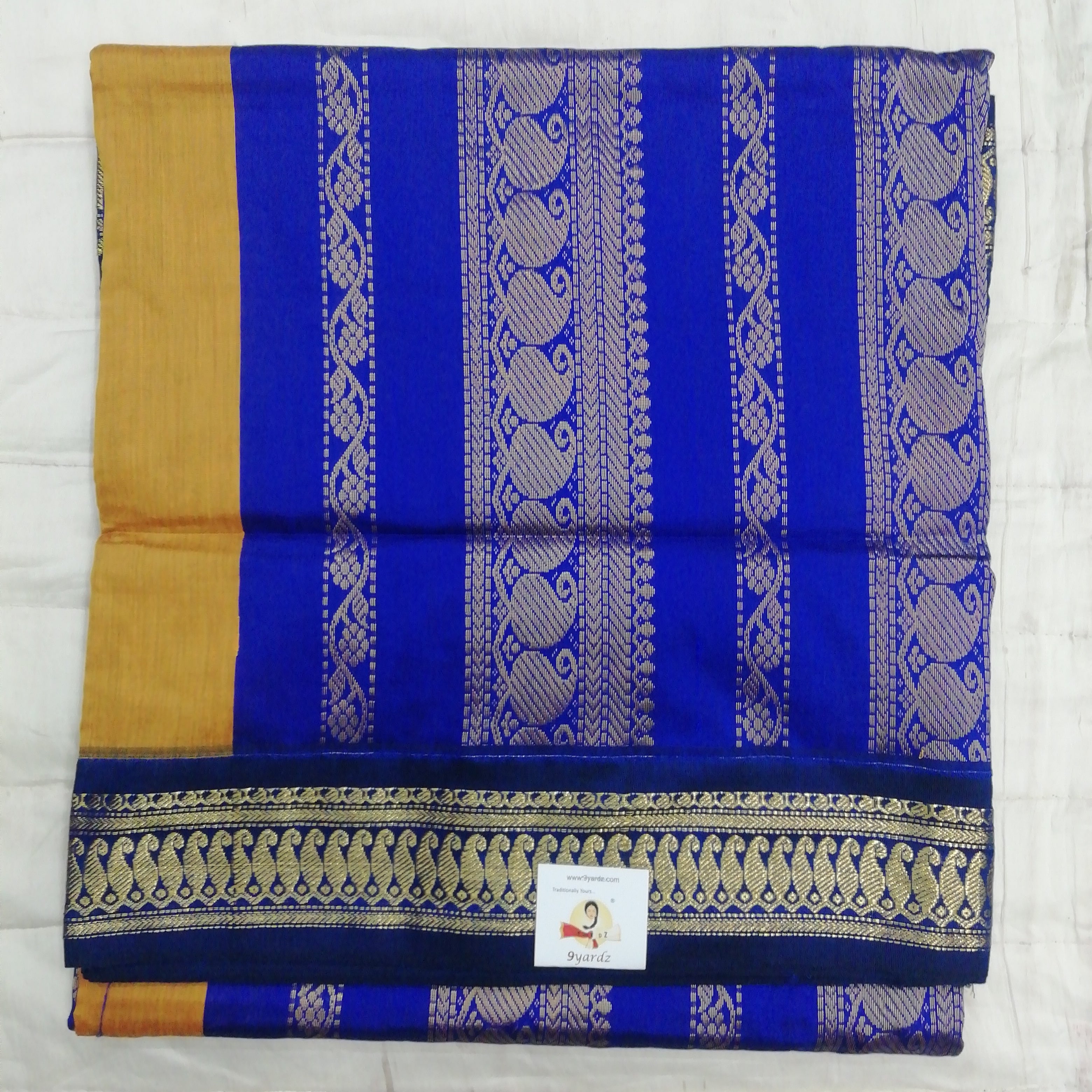 Kalyani Cotton 9 metres/ 10 yards approx madisar