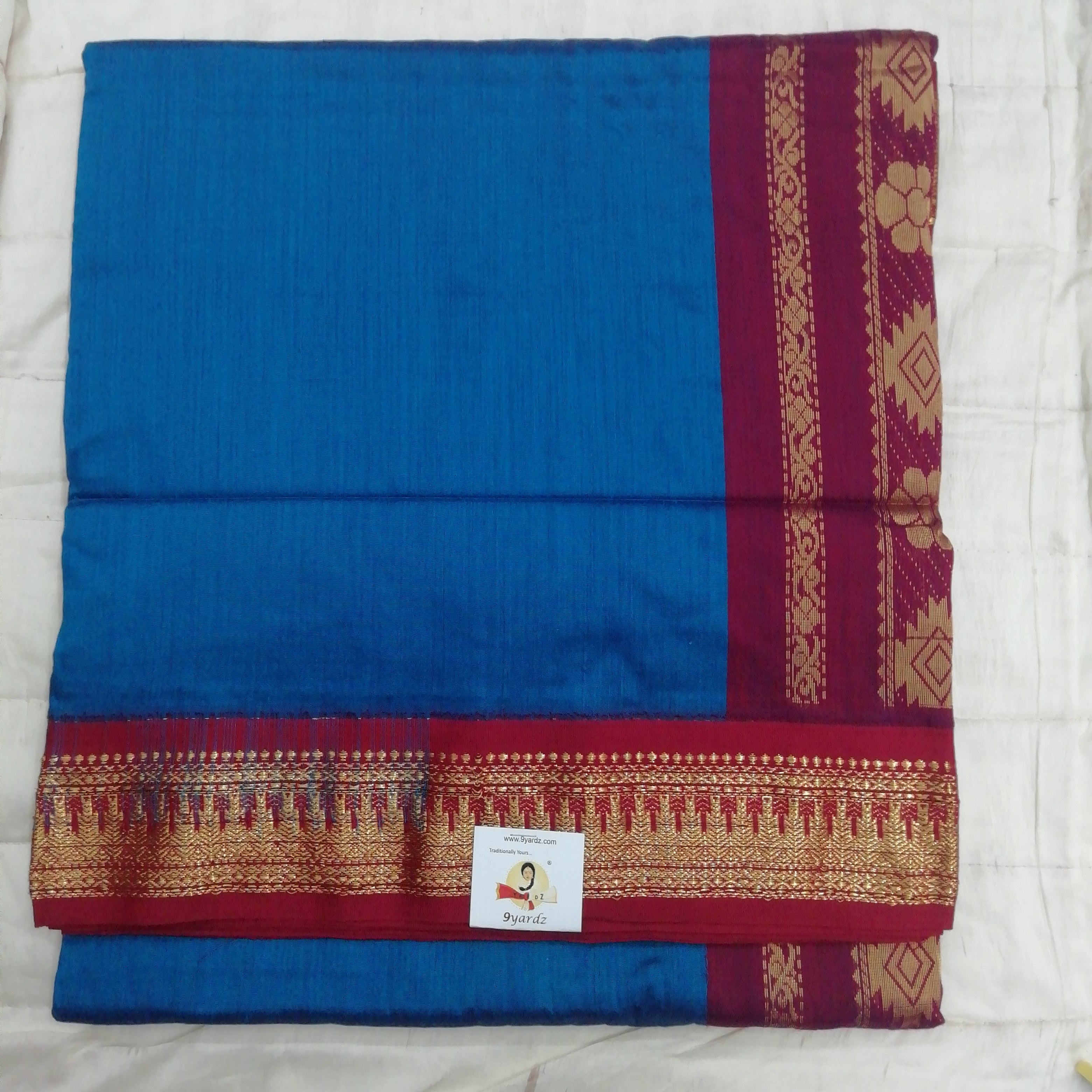 Kalyani Cotton 9 metres/ 10 yards approx madisar