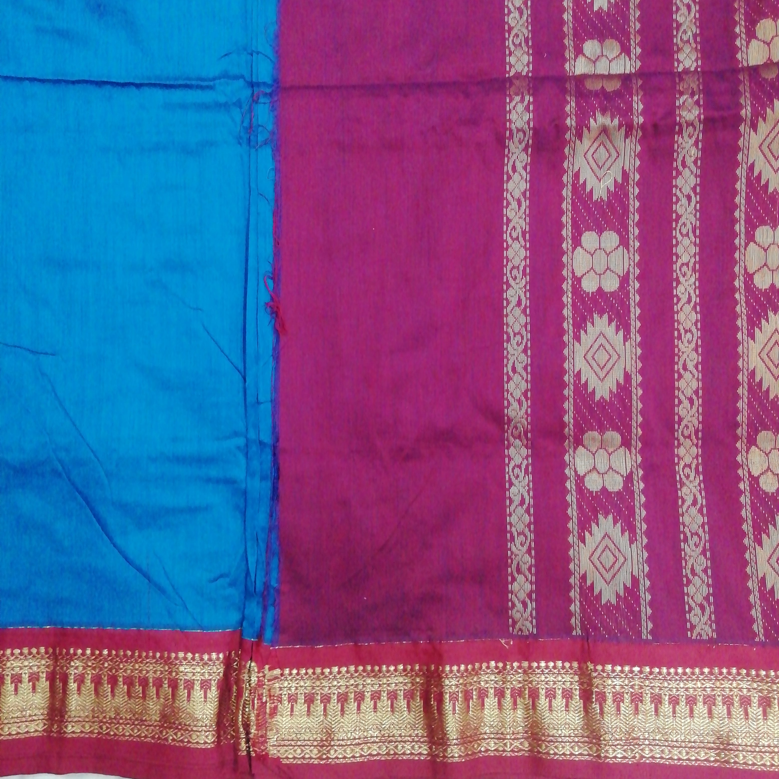 Kalyani Cotton 9 metres/ 10 yards approx madisar