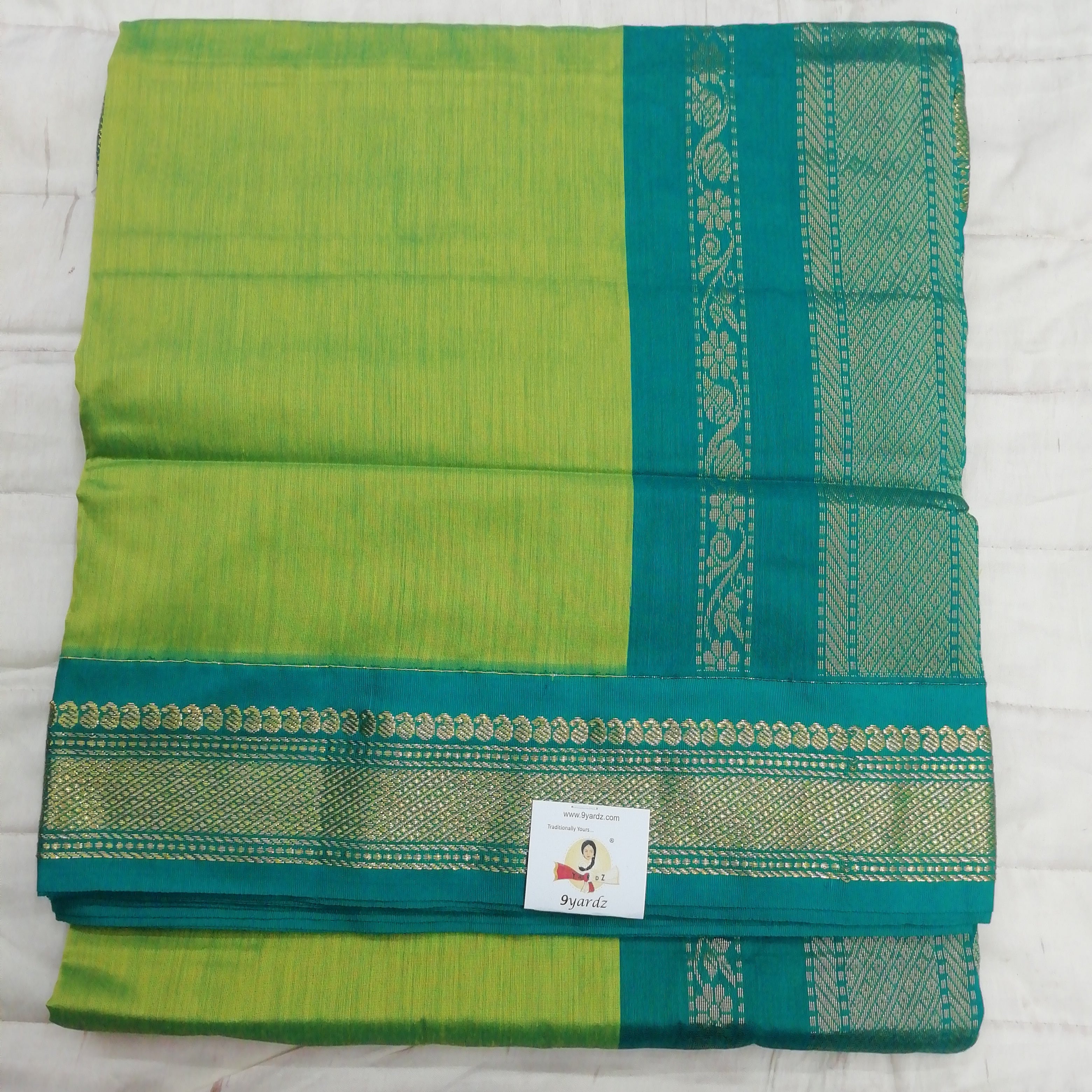 Kalyani Cotton 9 metres/ 10 yards approx madisar