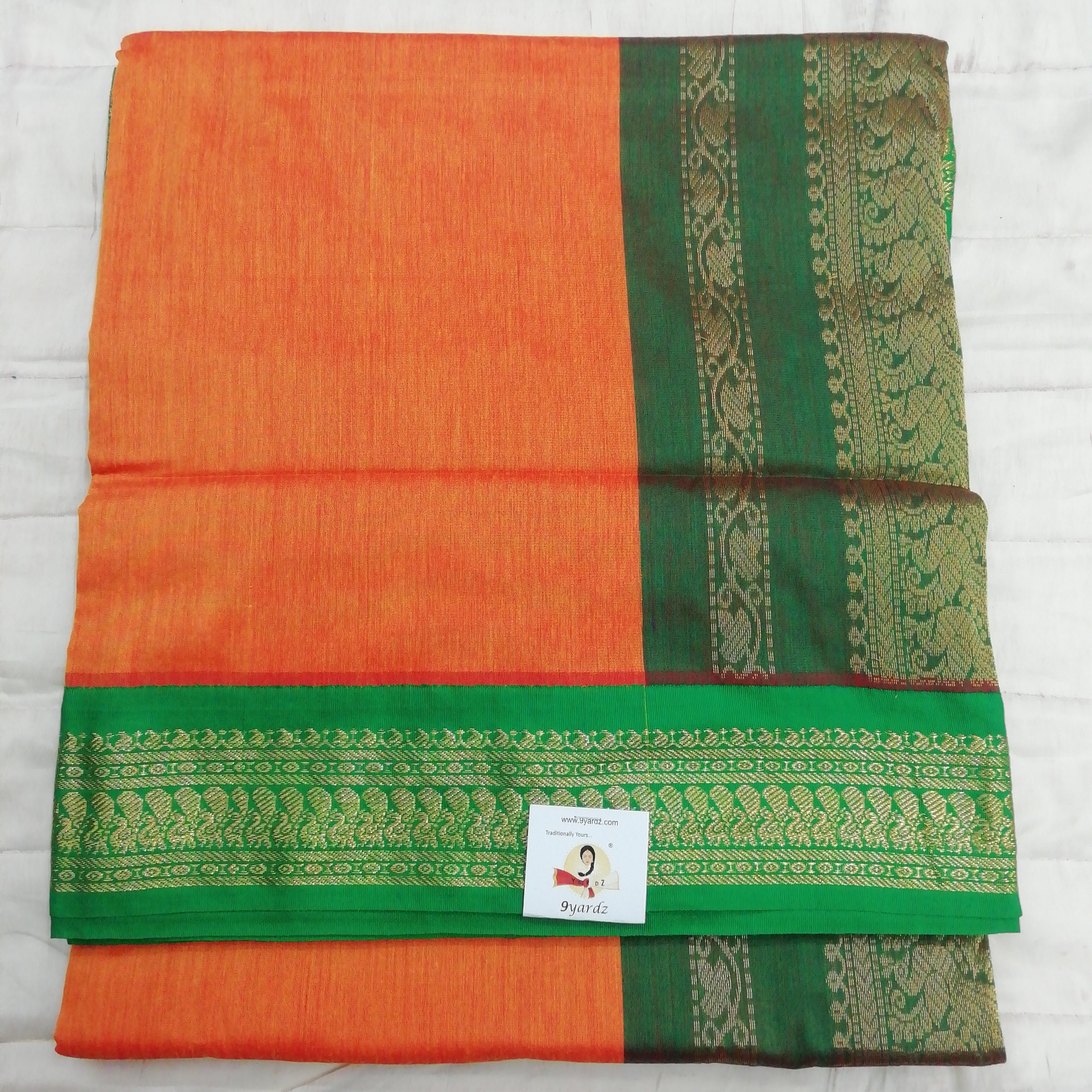 Kalyani Cotton 9 metres/ 10 yards approx madisar