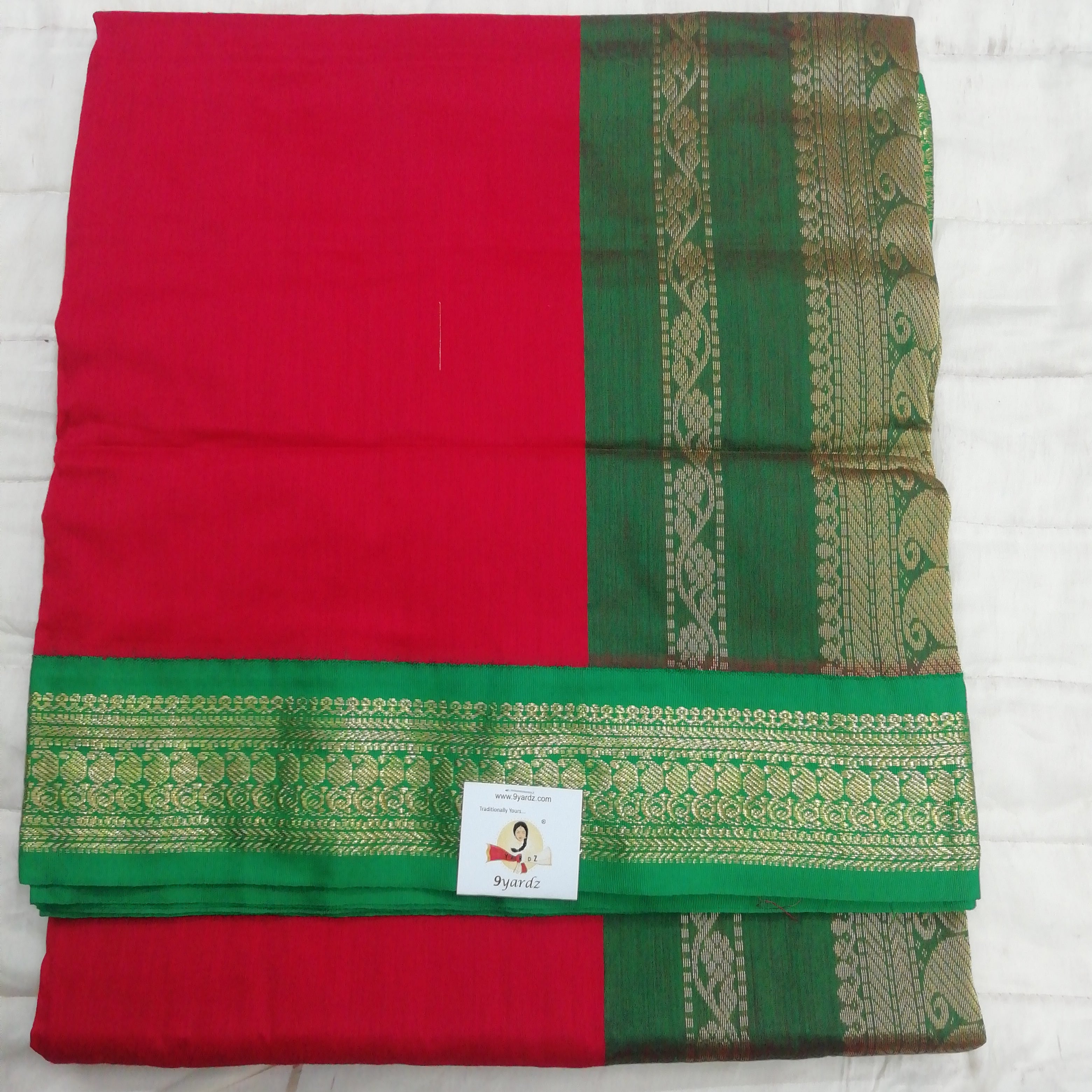 Kalyani Cotton 9 metres/ 10 yards approx madisar