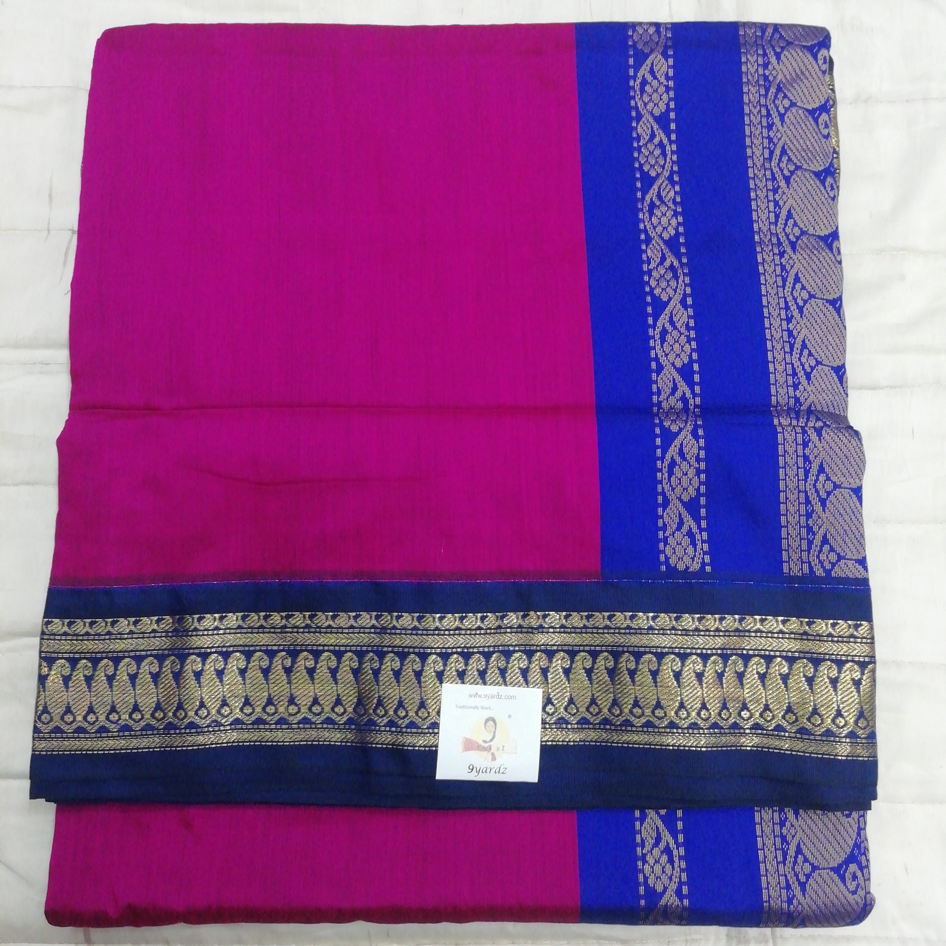 Kalyani Cotton 9 metres/ 10 yards approx madisar