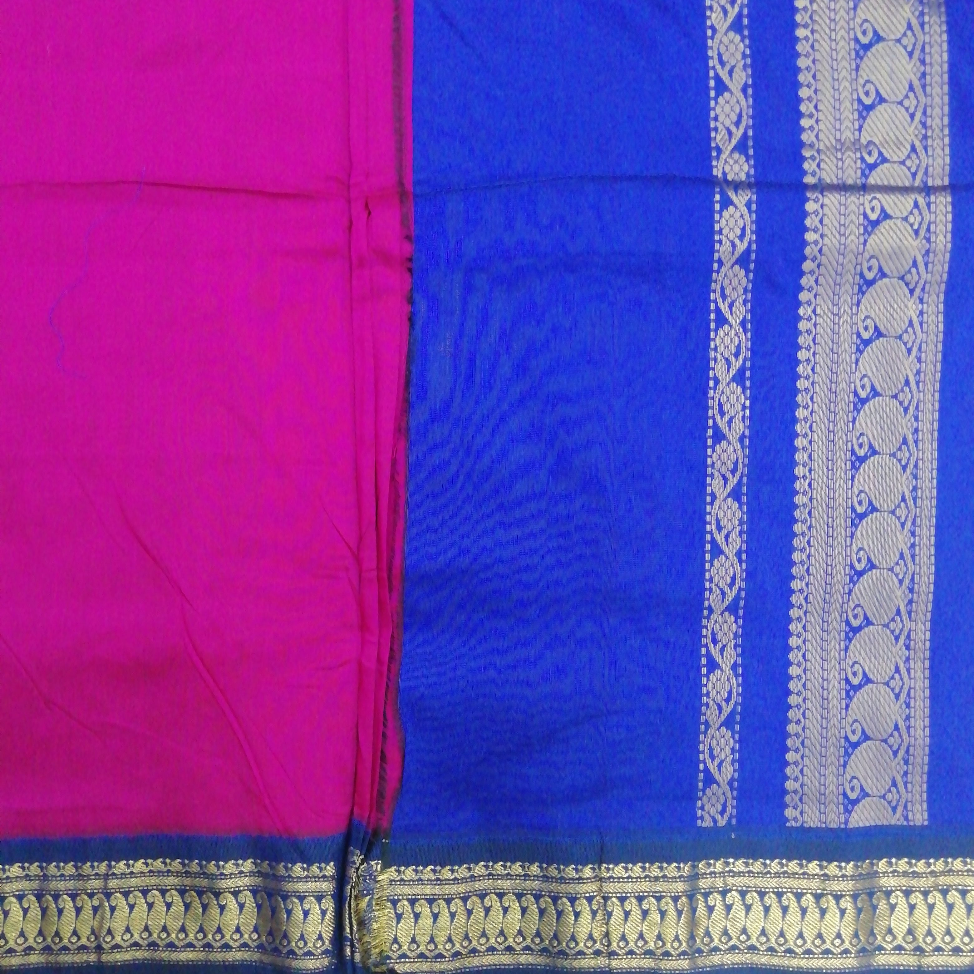 Kalyani Cotton 9 metres/ 10 yards approx madisar