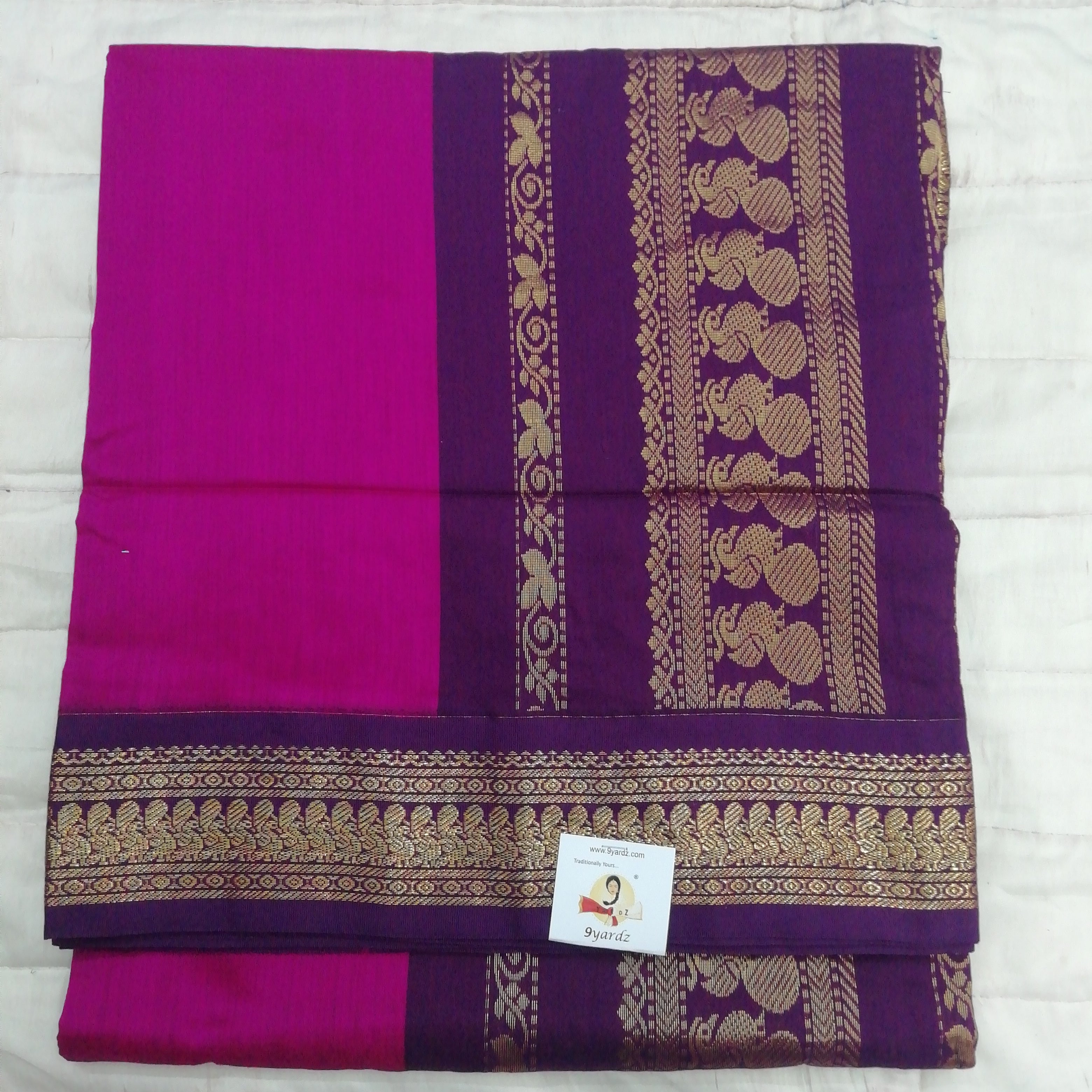 Kalyani Cotton 9 metres/ 10 yards approx madisar