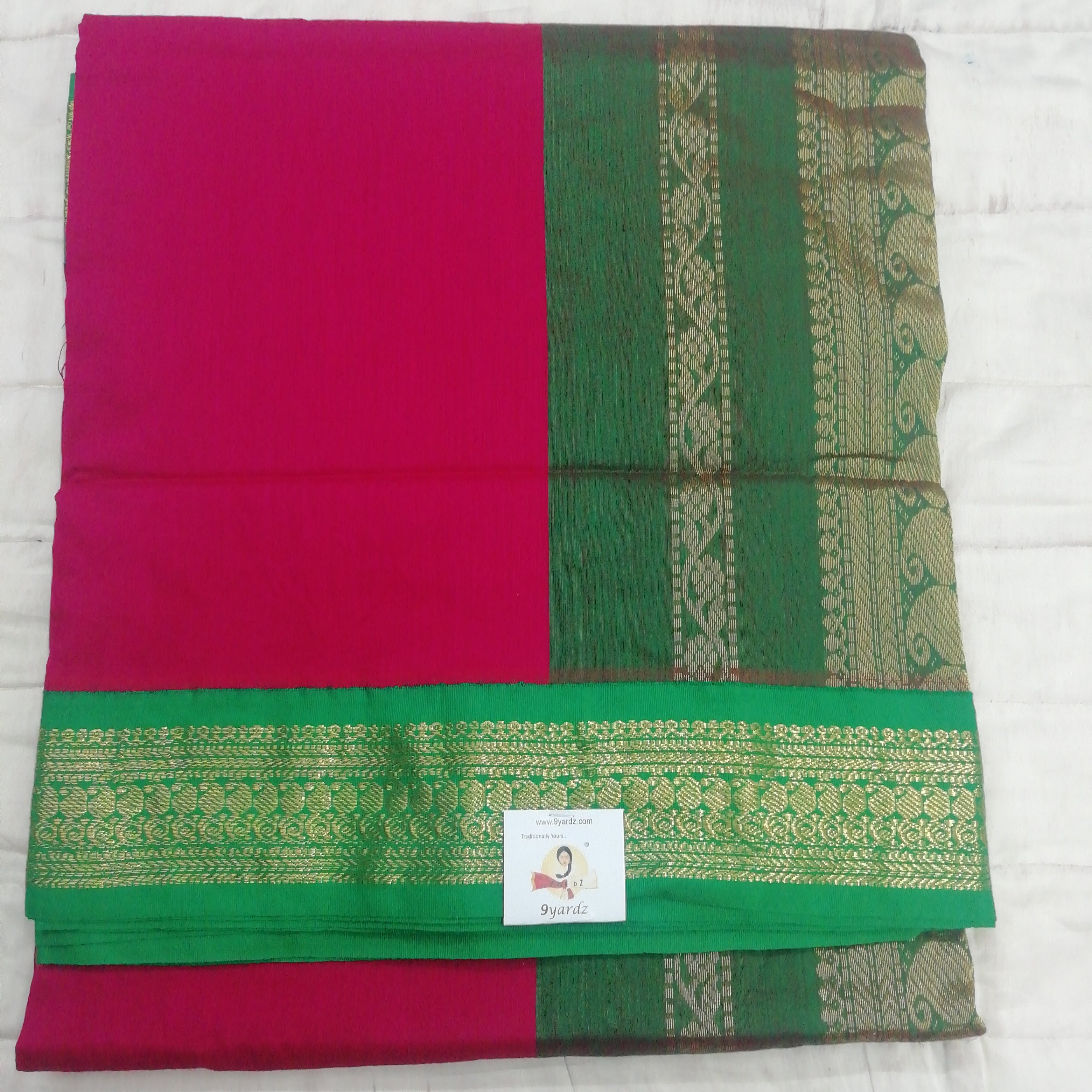 Kalyani Cotton 9 metres/ 10 yards approx madisar