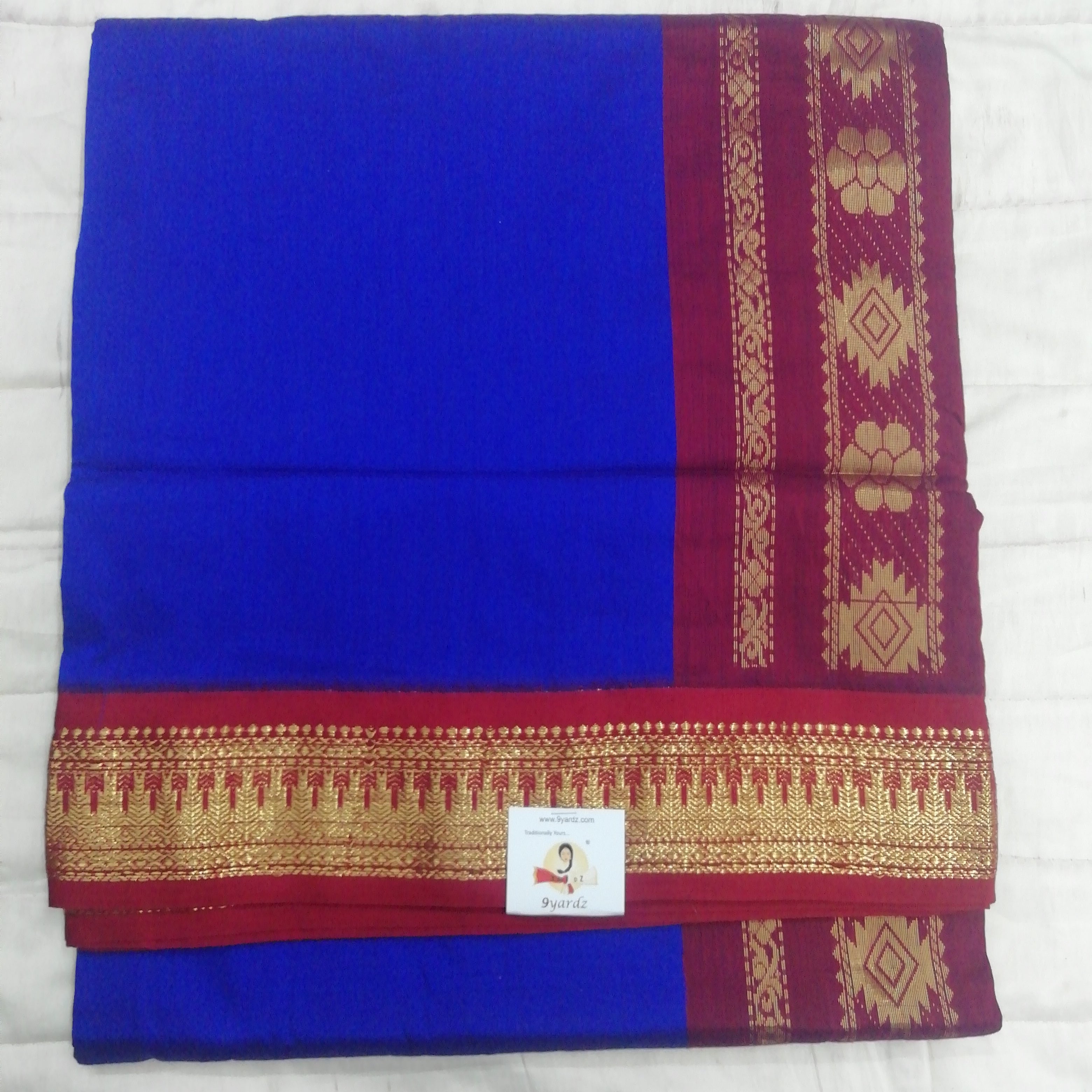 Kalyani Cotton 9 metres/ 10 yards approx madisar