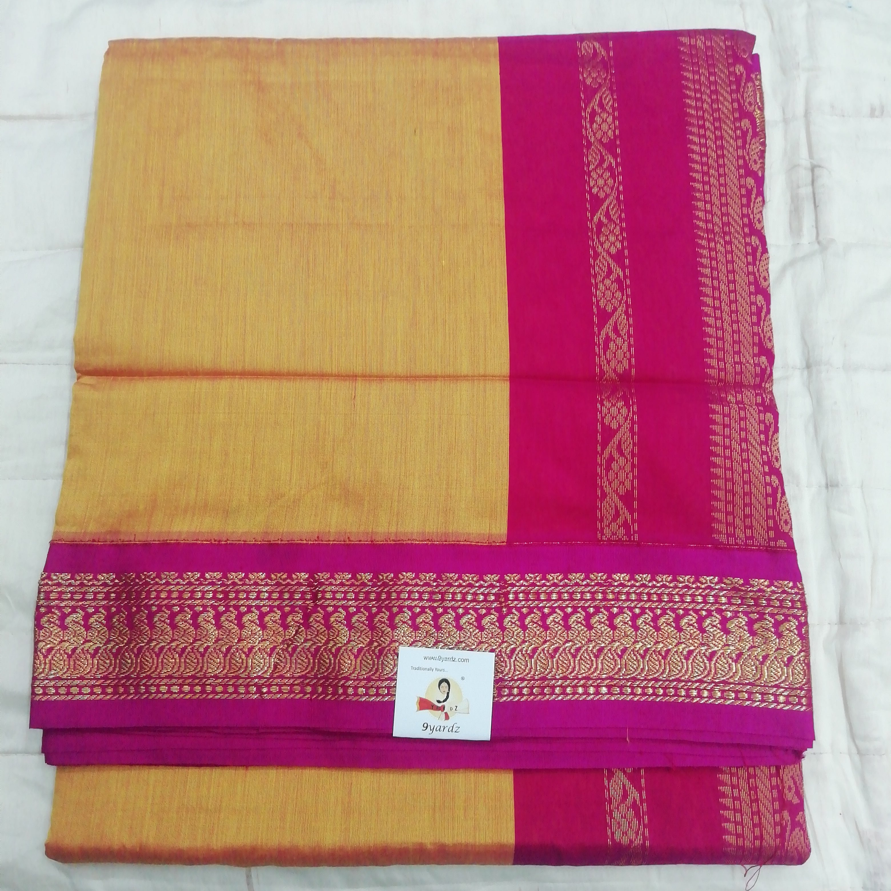 Kalyani Cotton 9 metres/ 10 yards approx madisar