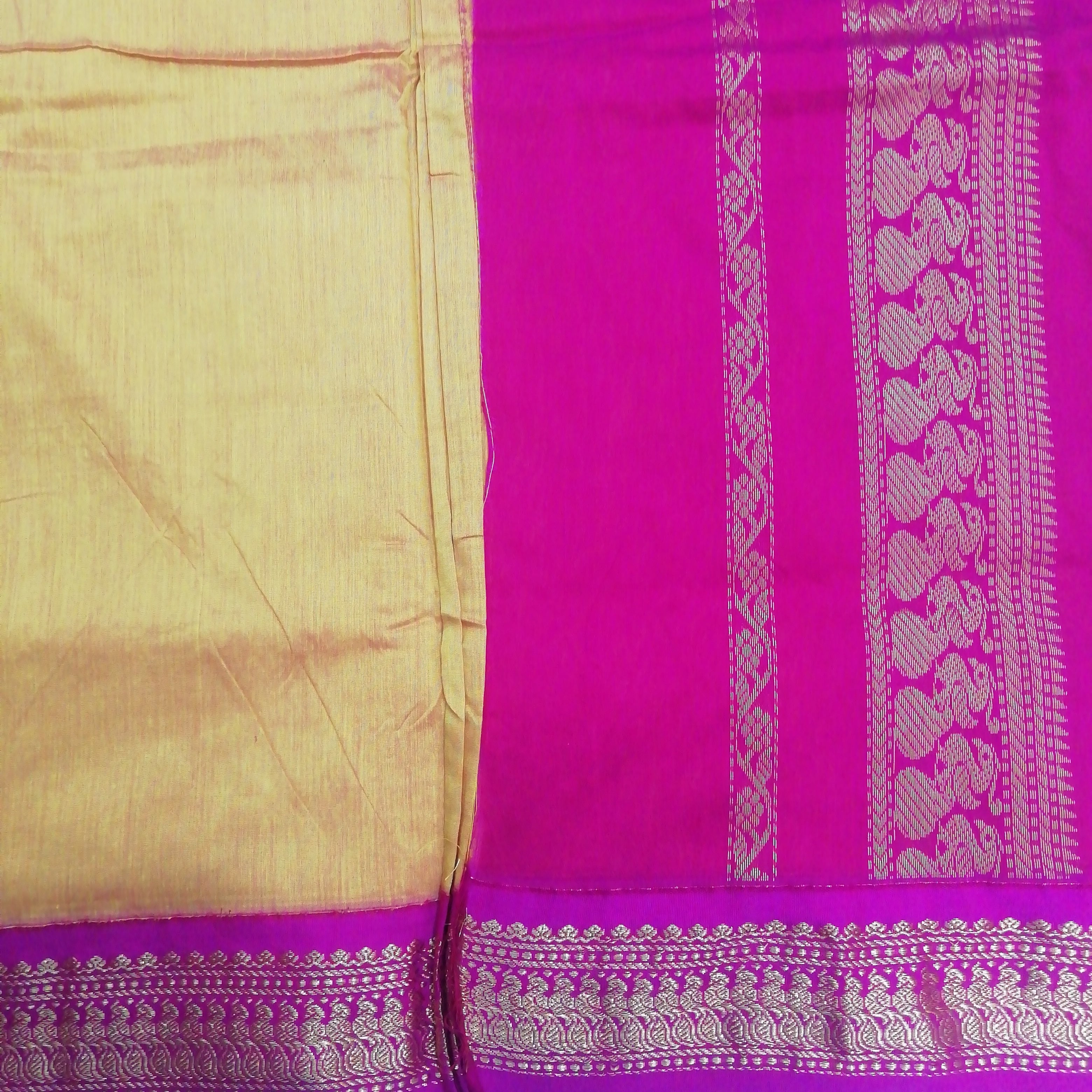 Kalyani Cotton 9 metres/ 10 yards approx madisar