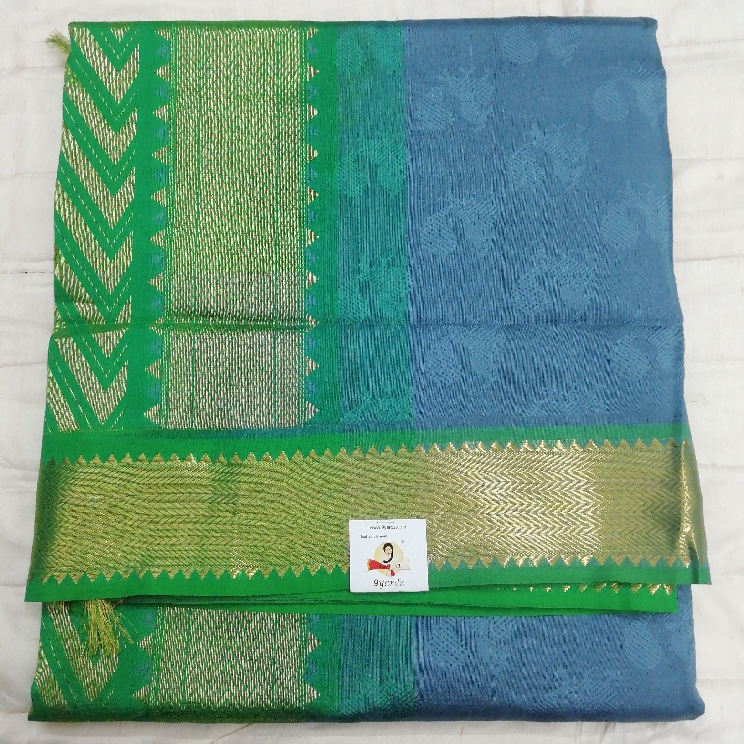 Poly silk Embossed 10yards madisar