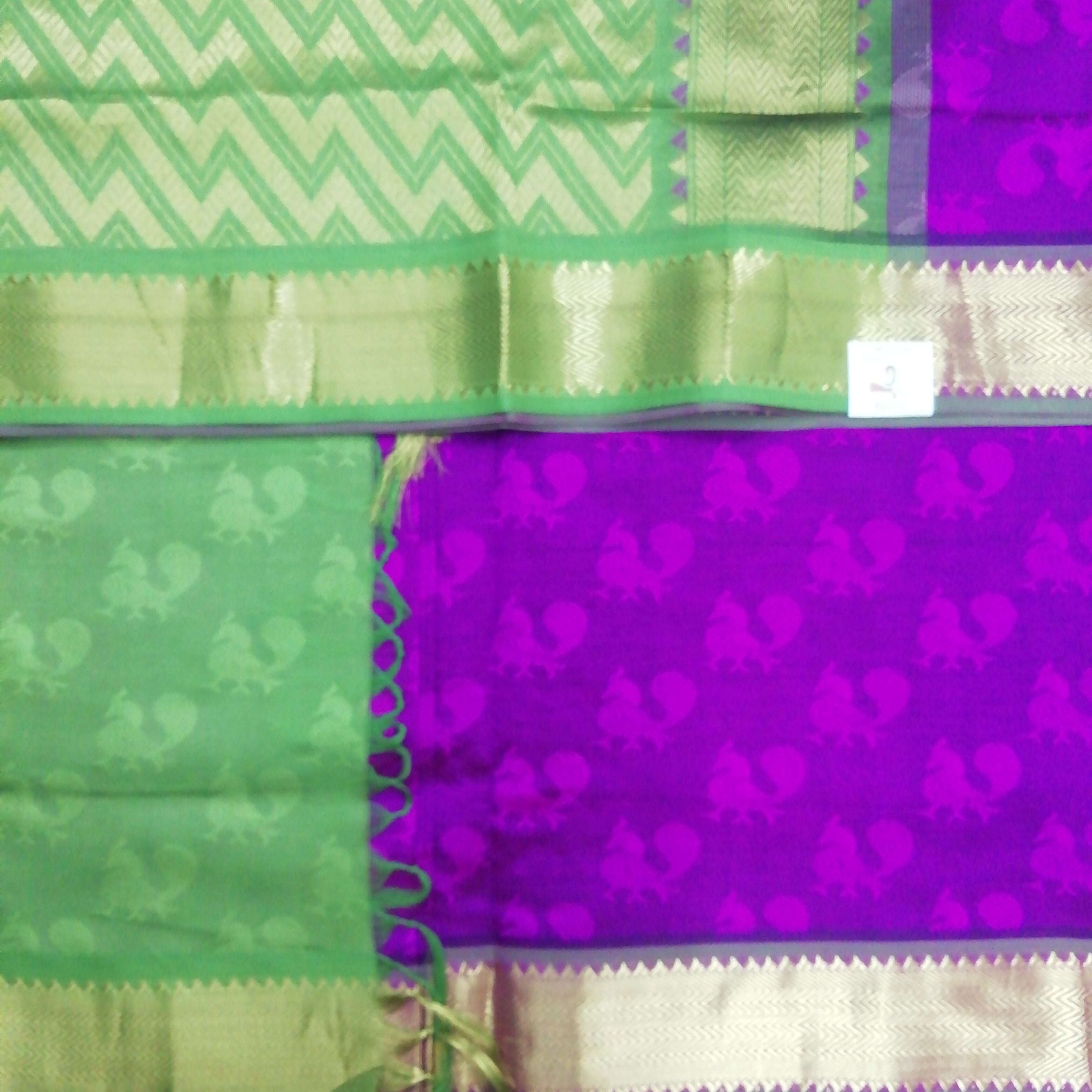 Poly silk Embossed 10yards madisar