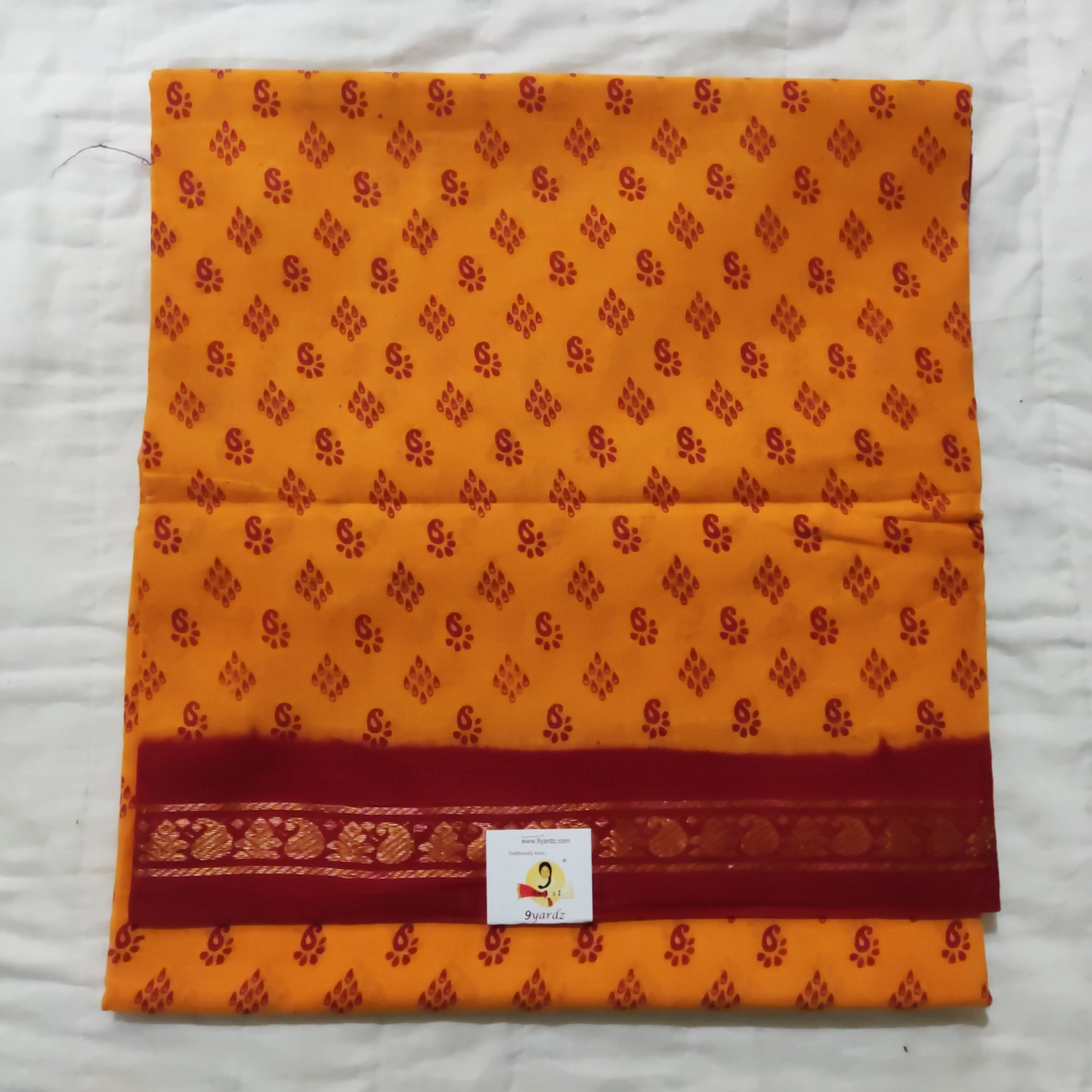 Sungudi cotton 6 yards
