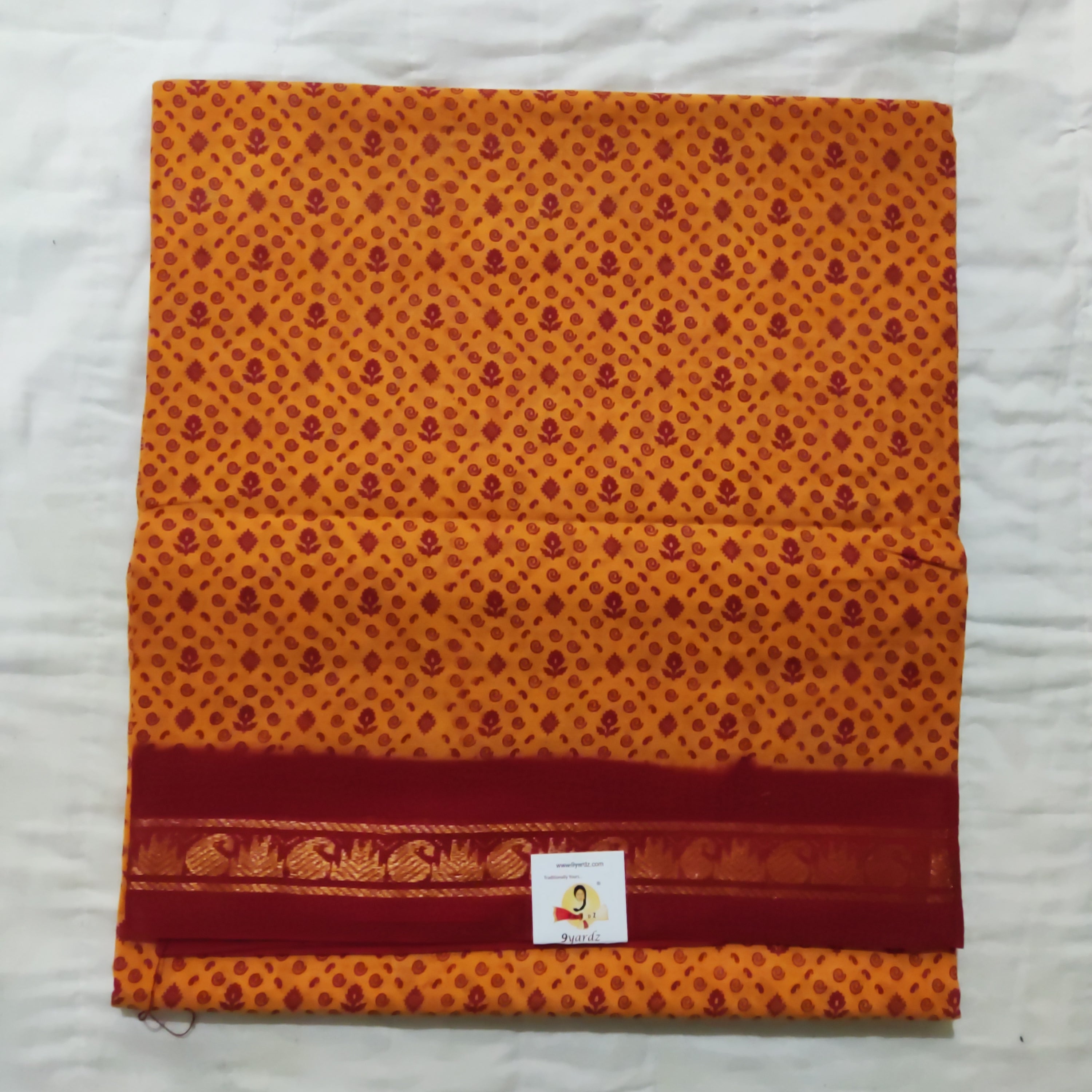 Sungudi cotton 6 yards