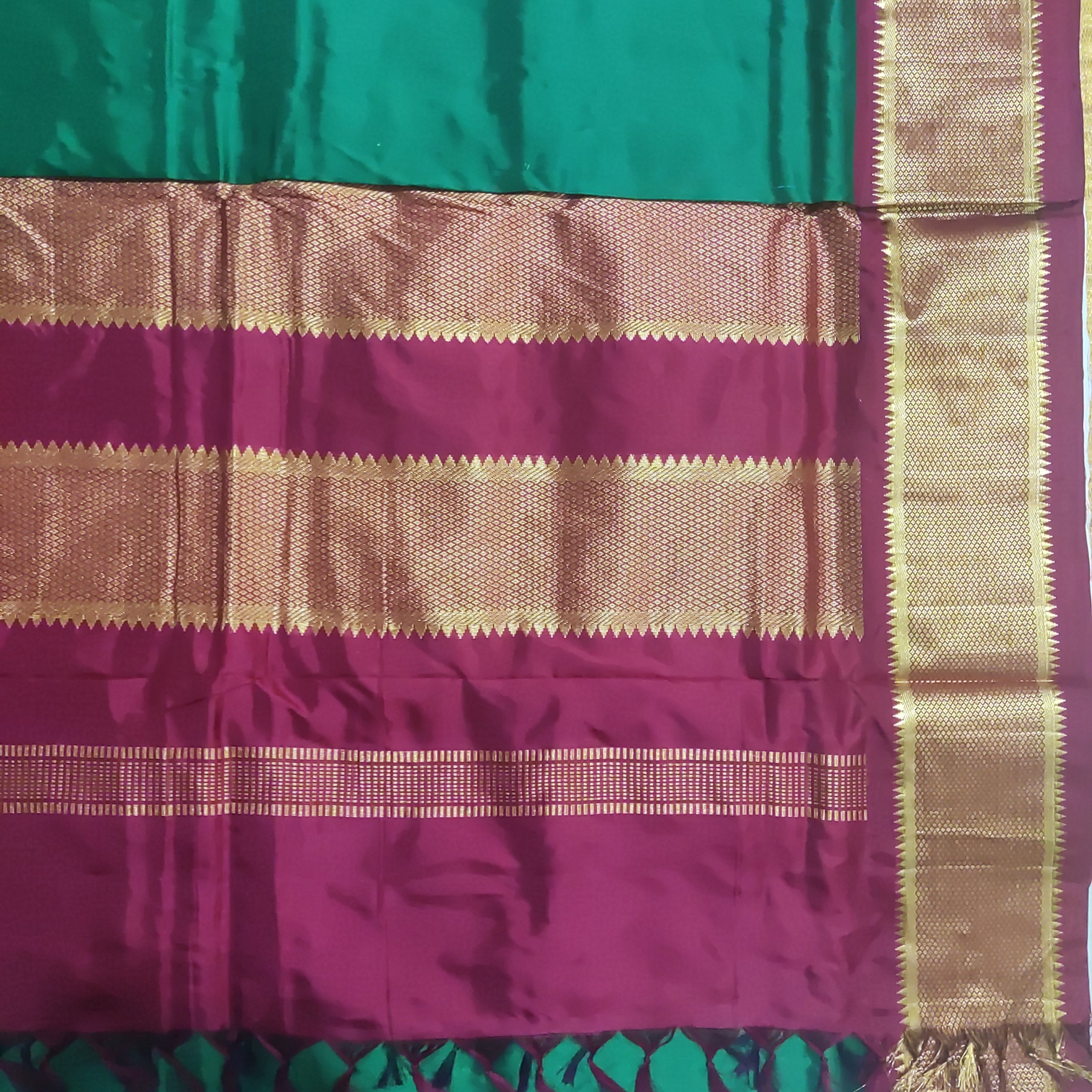 Pure silk 9.5yardz
