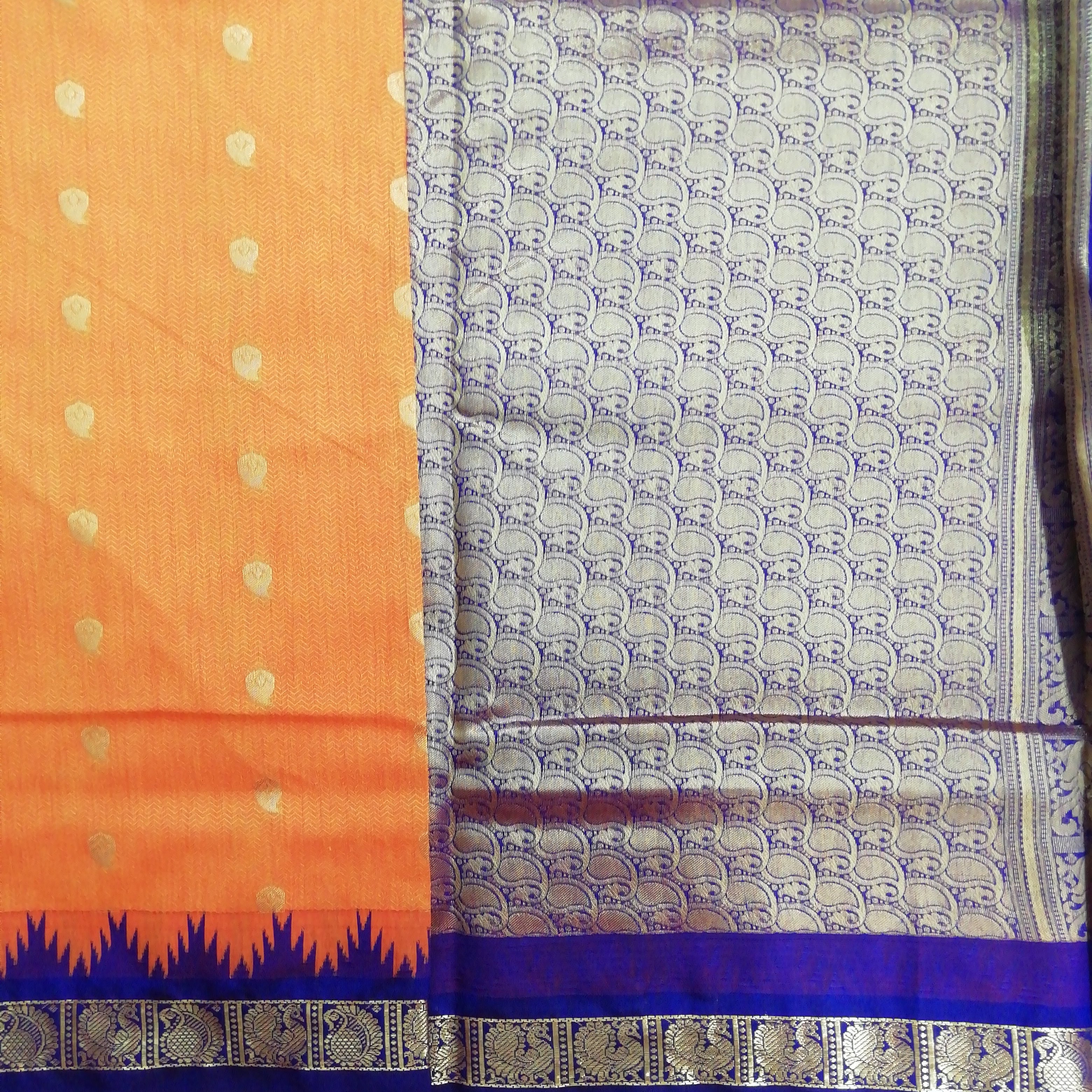 Akshaya cotton 10.25 yards madisar