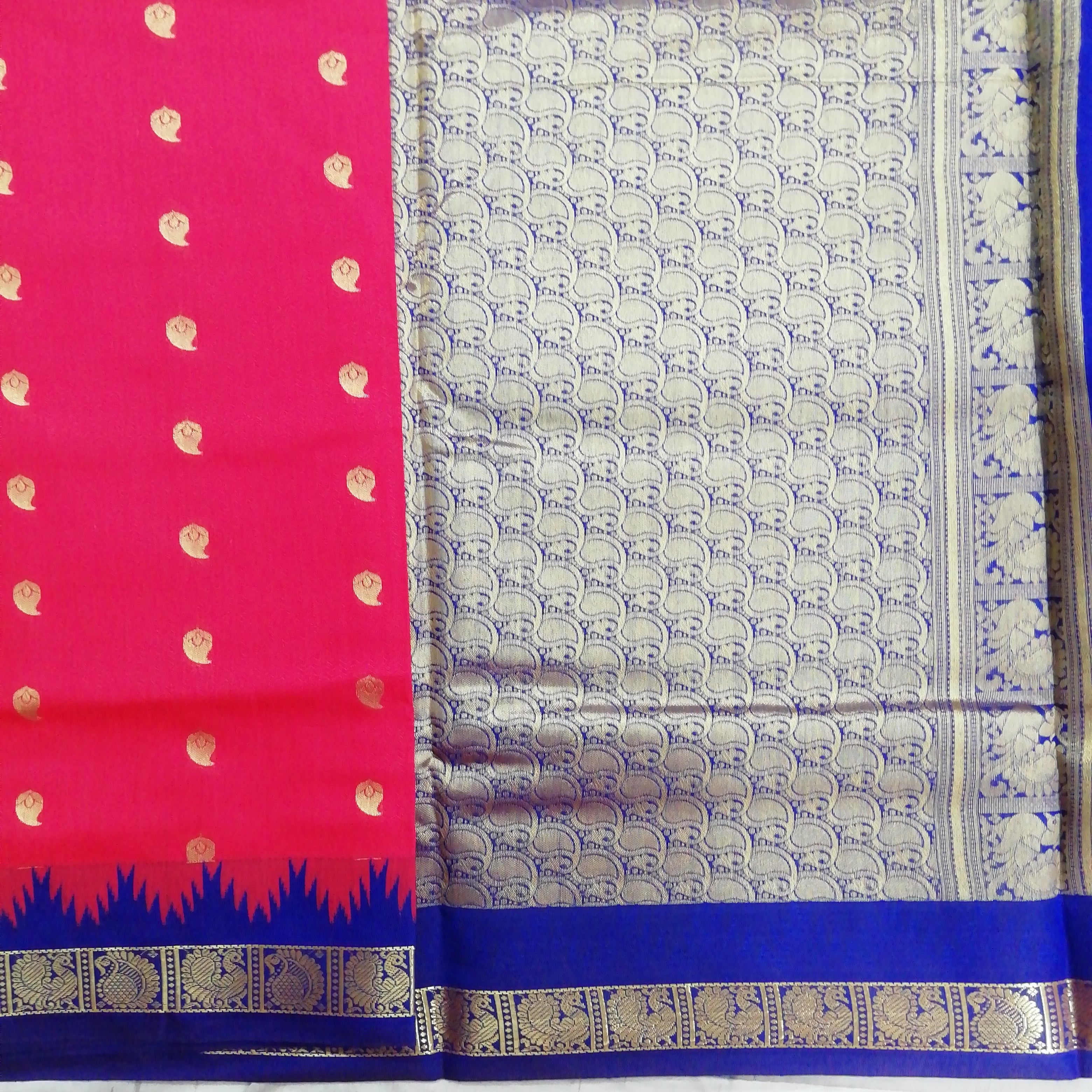 Akshaya cotton 10.25 yards madisar
