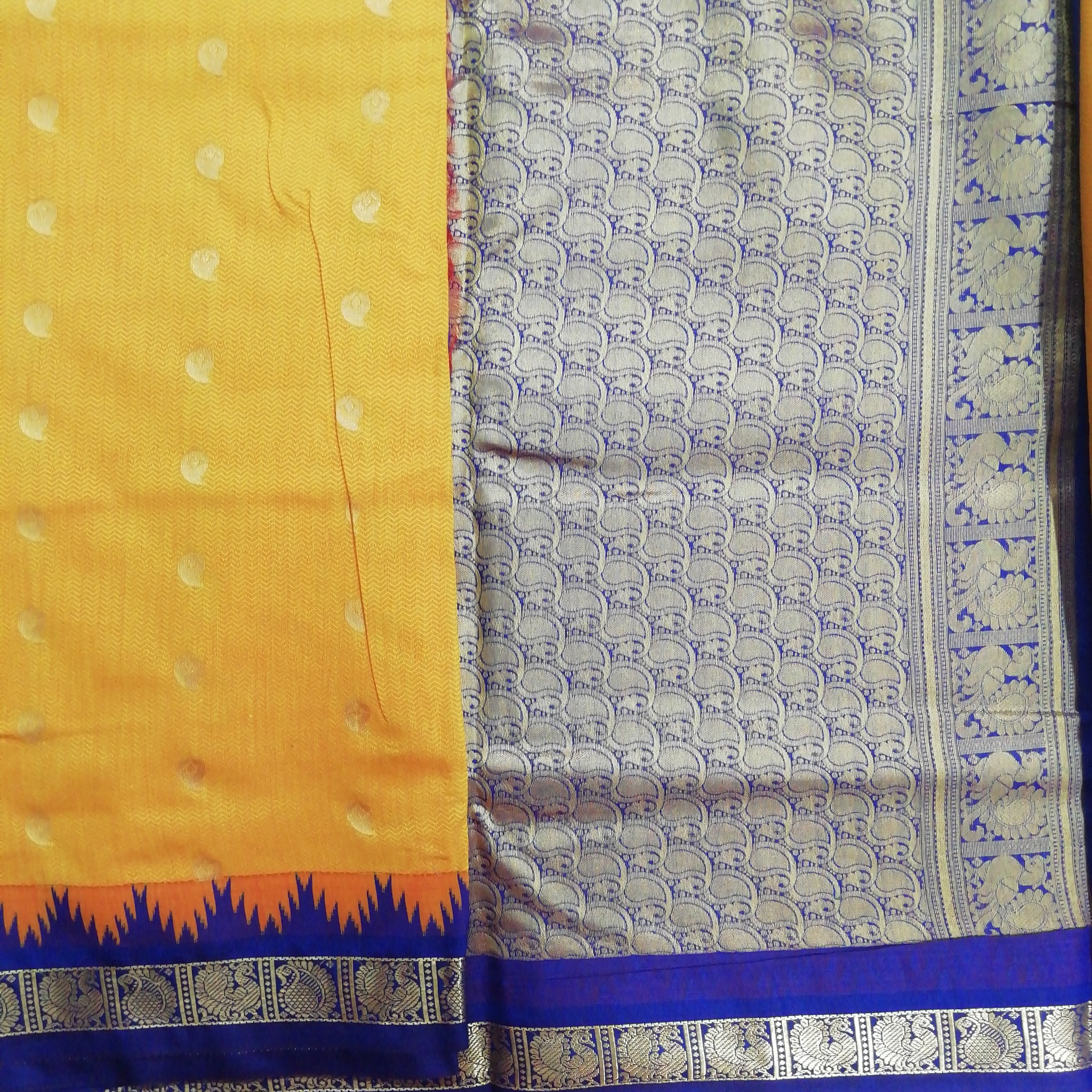 Akshaya cotton 10.25 yards madisar