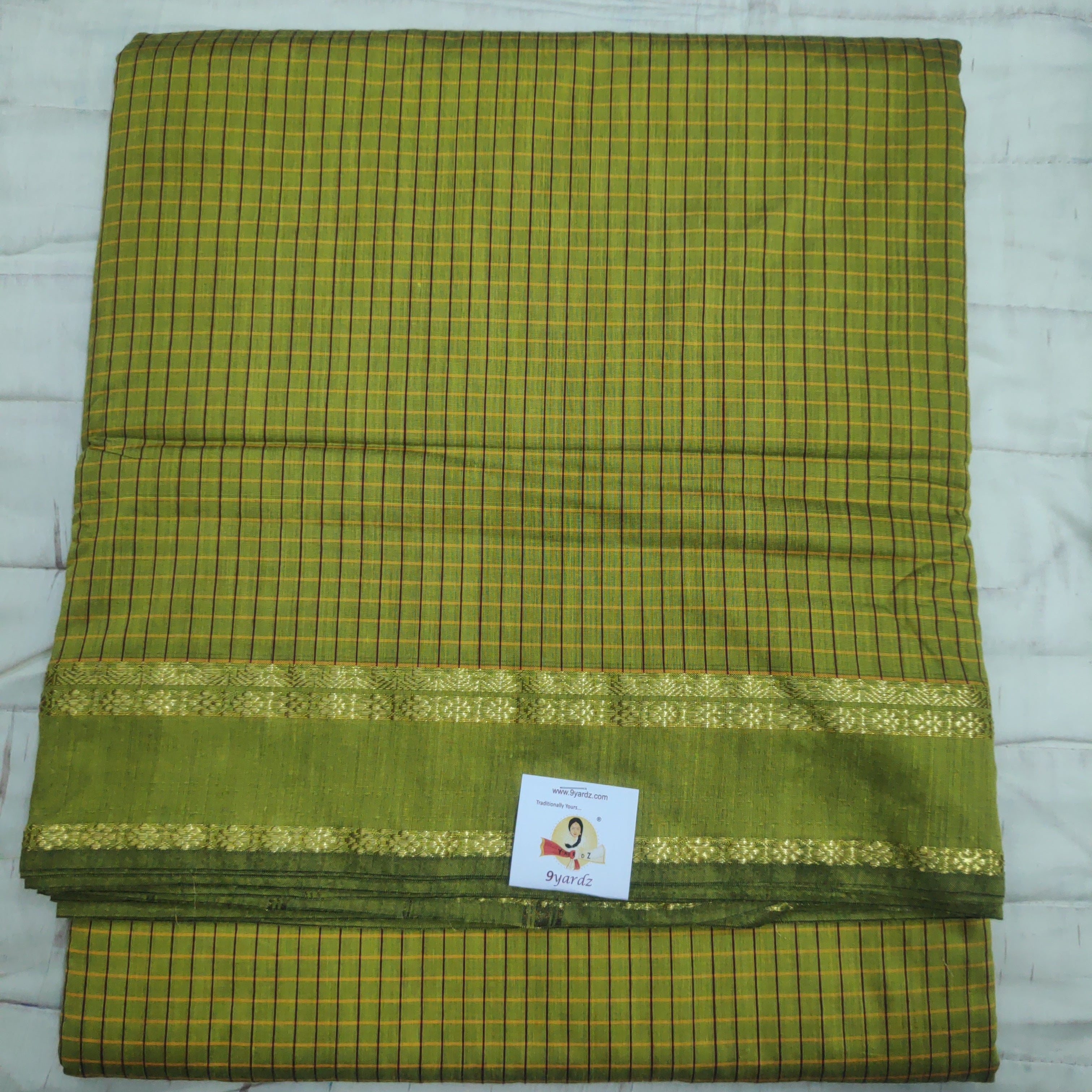 Kalyani Cotton checked  9.7 yards