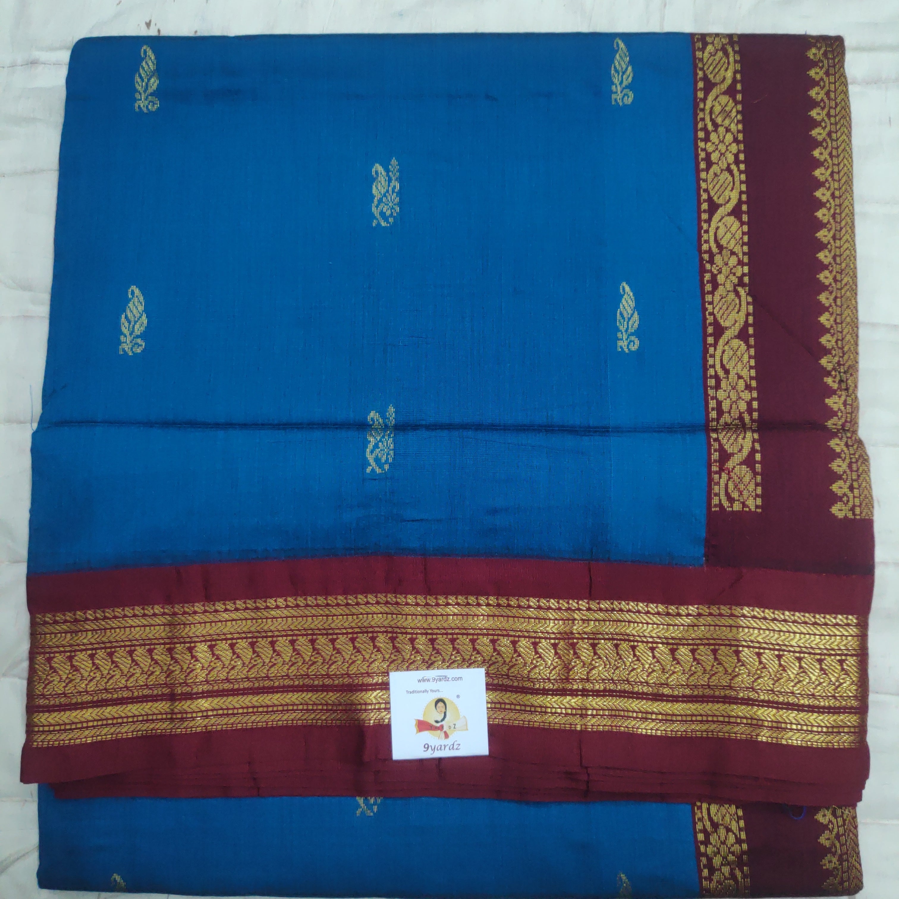 Kalyani Cotton Butta  9.5yards