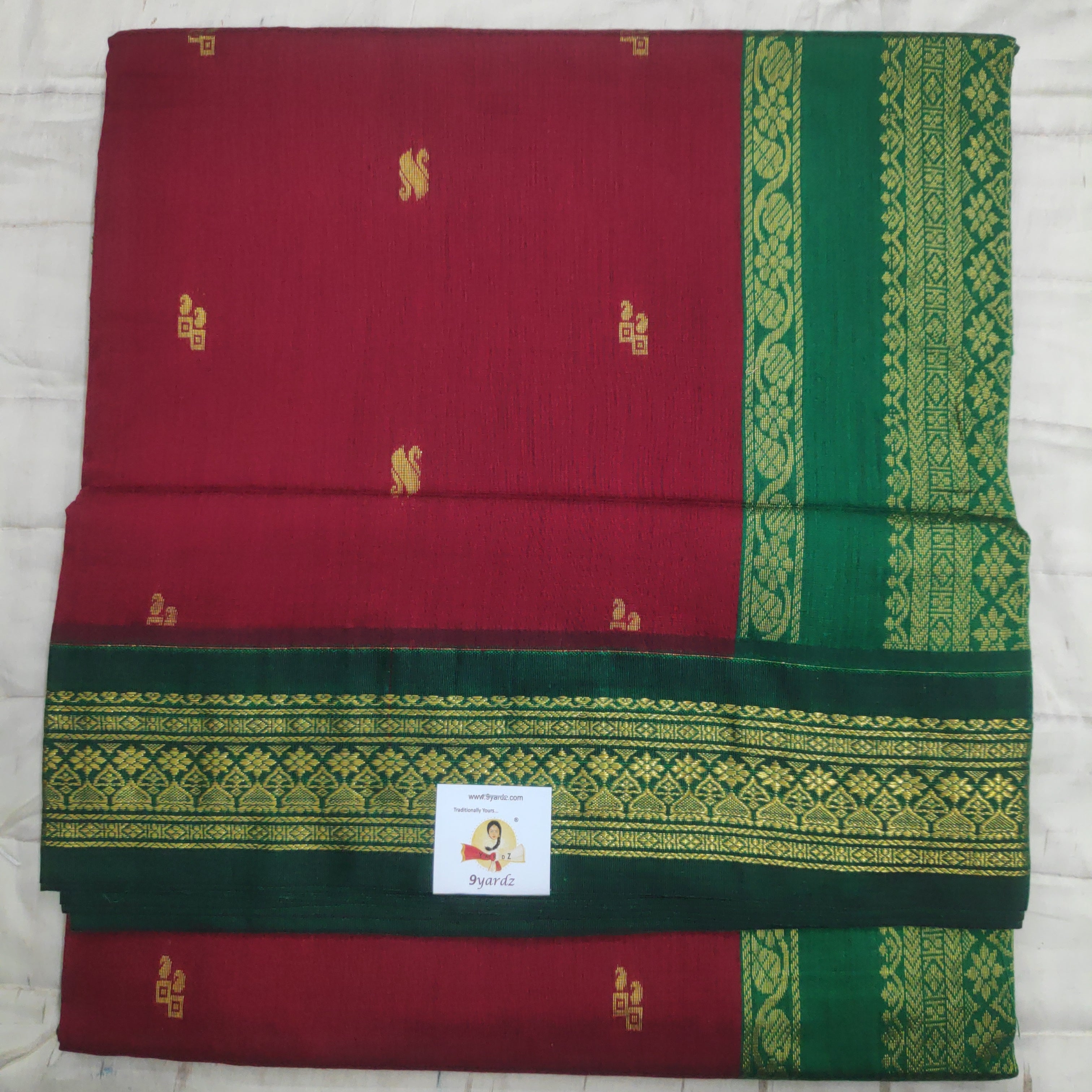Kalyani Cotton Butta  9.5yards