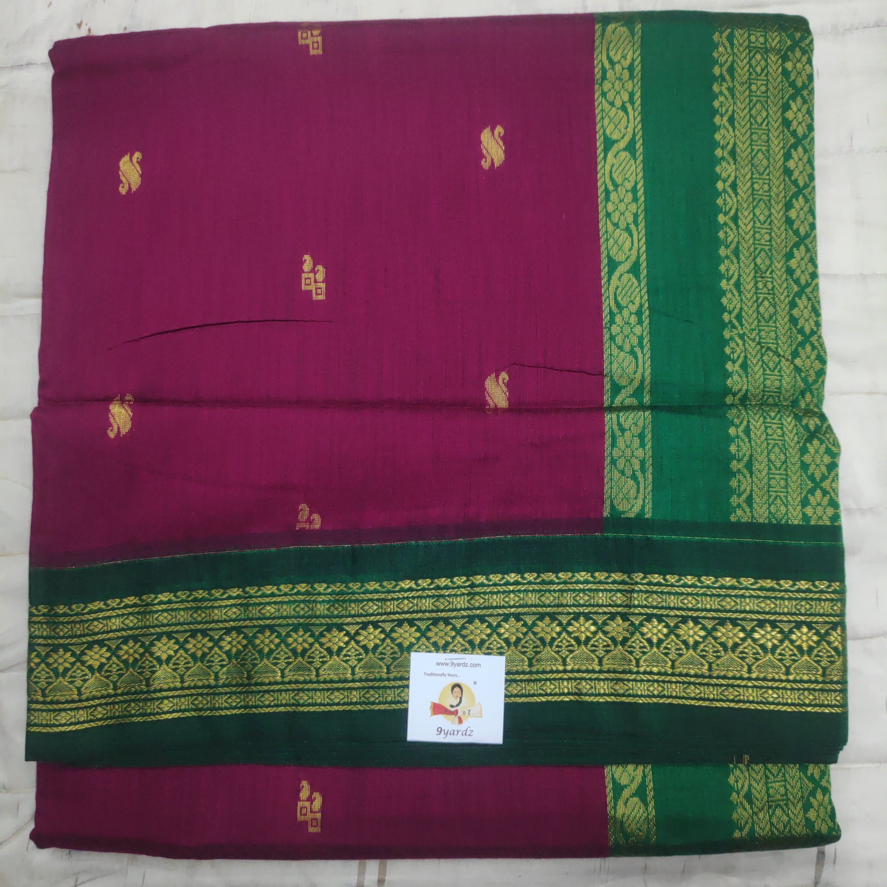 Kalyani Cotton Butta  9.5yards