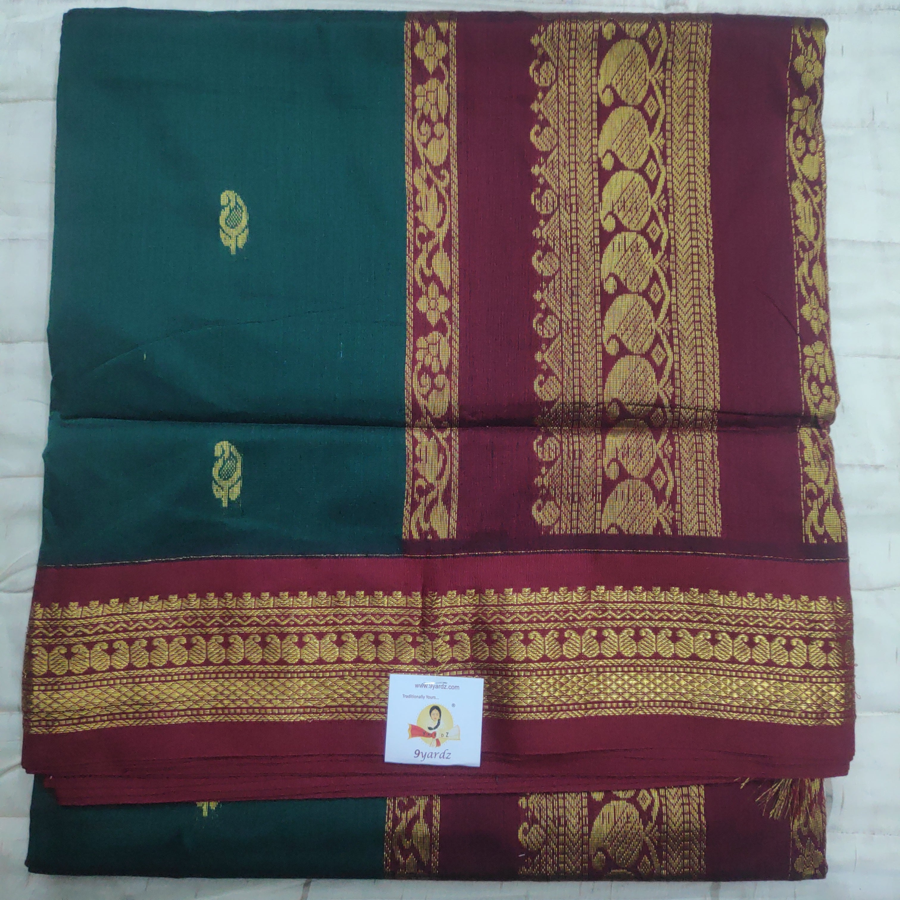 Kalyani Cotton Butta  9.5yards