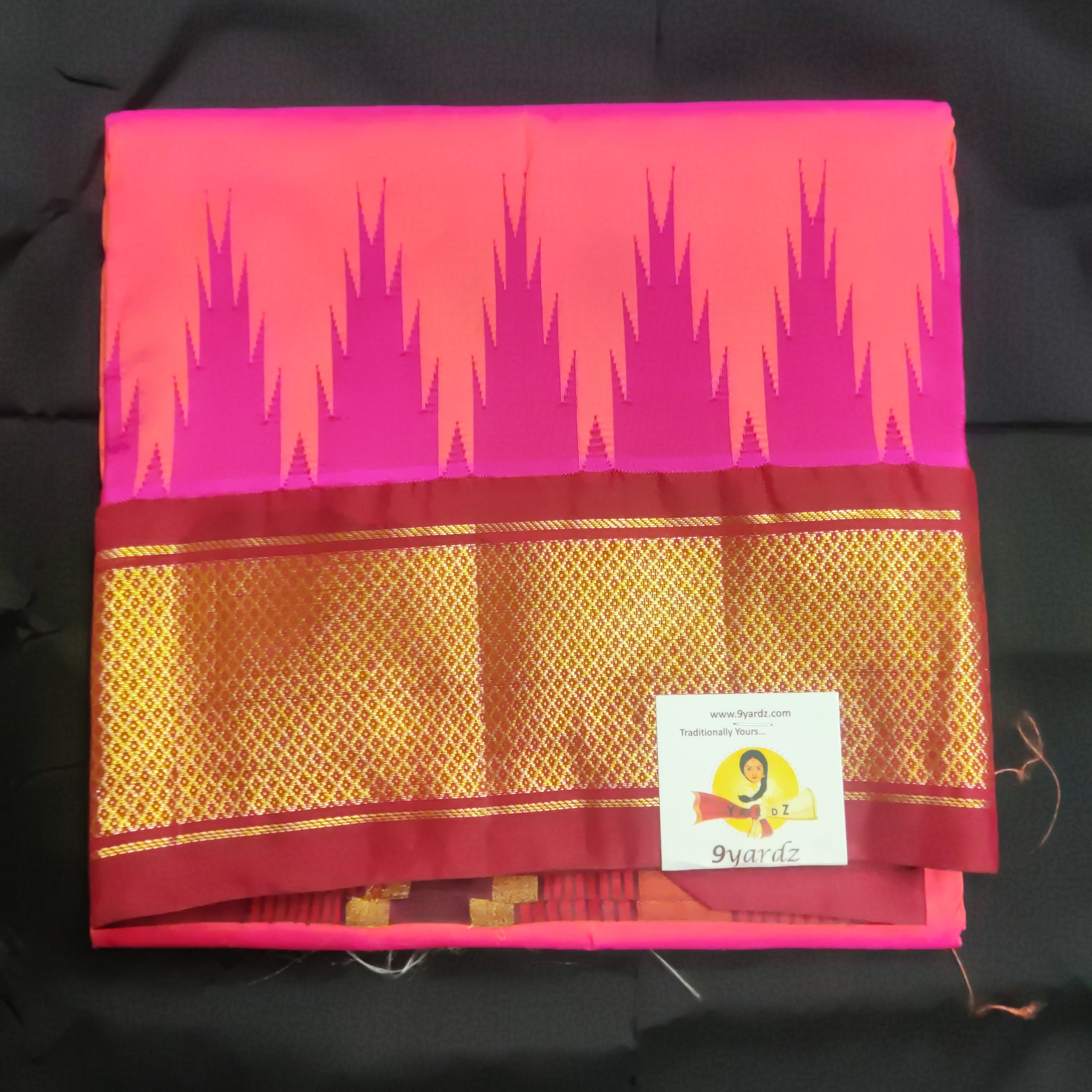 Pure silk Dhoti 6muzham Thalambhu