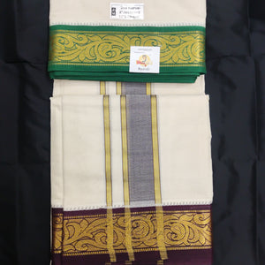 Pure cotton Muhurtham dhoti 10*6