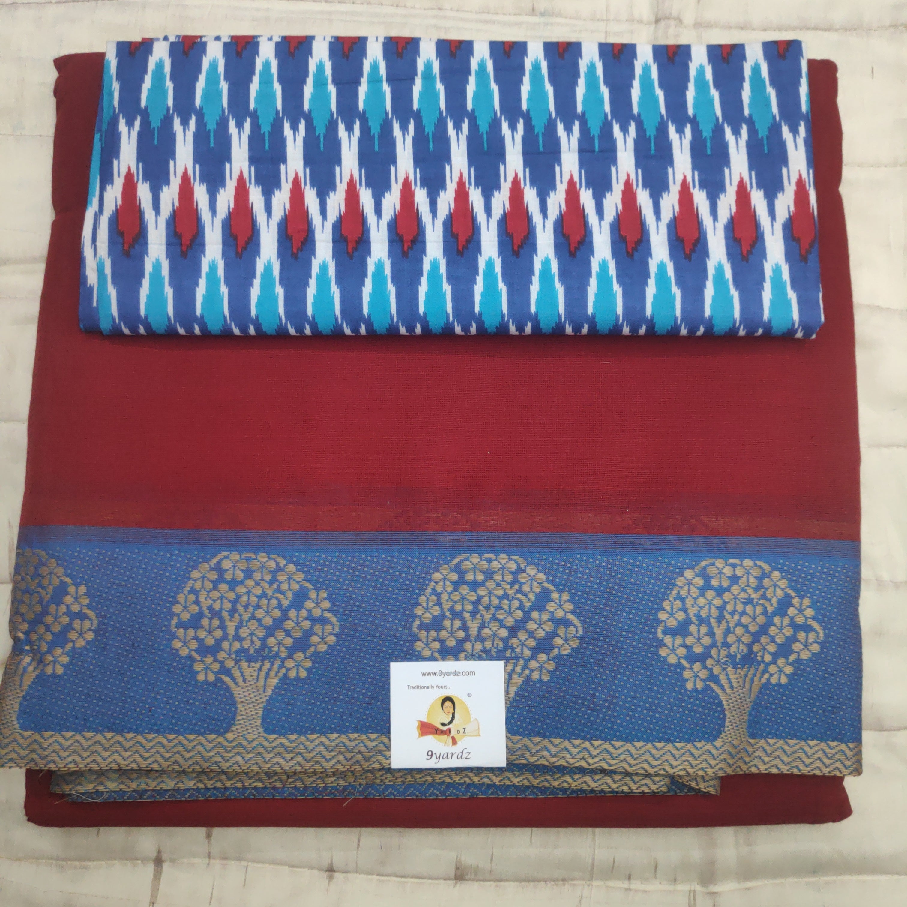 Arupukottai cotton 10 yards madisar