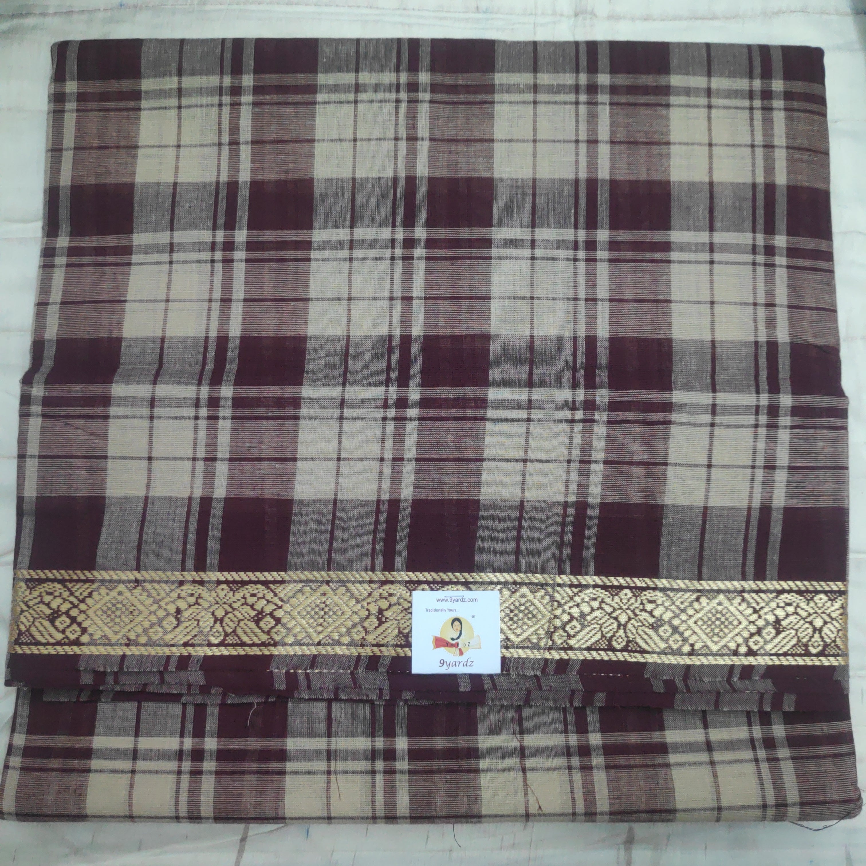 Chettinadu / Karaikudi cotton 9.5 yards madisar