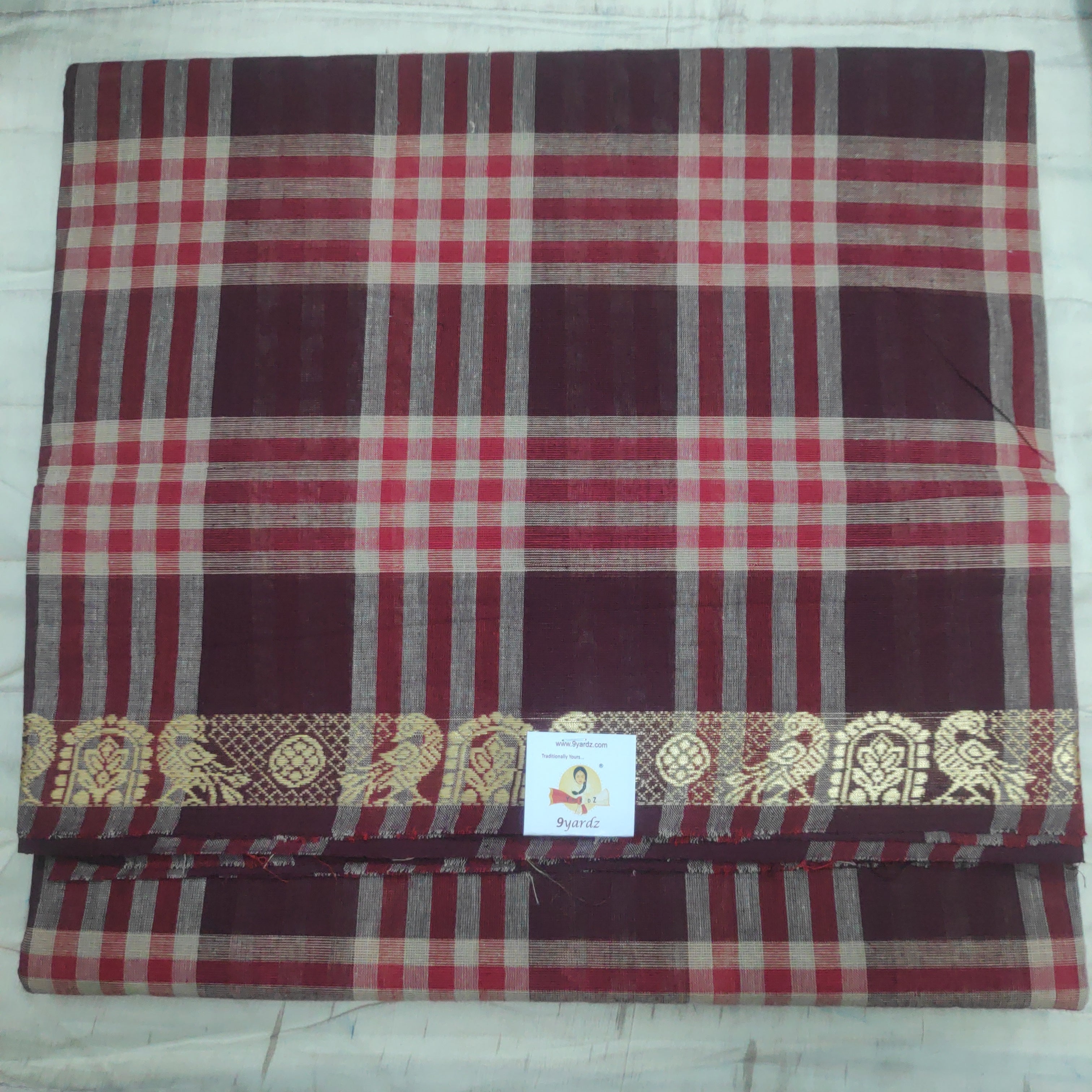 Chettinadu / Karaikudi cotton 10.5 yards madisar