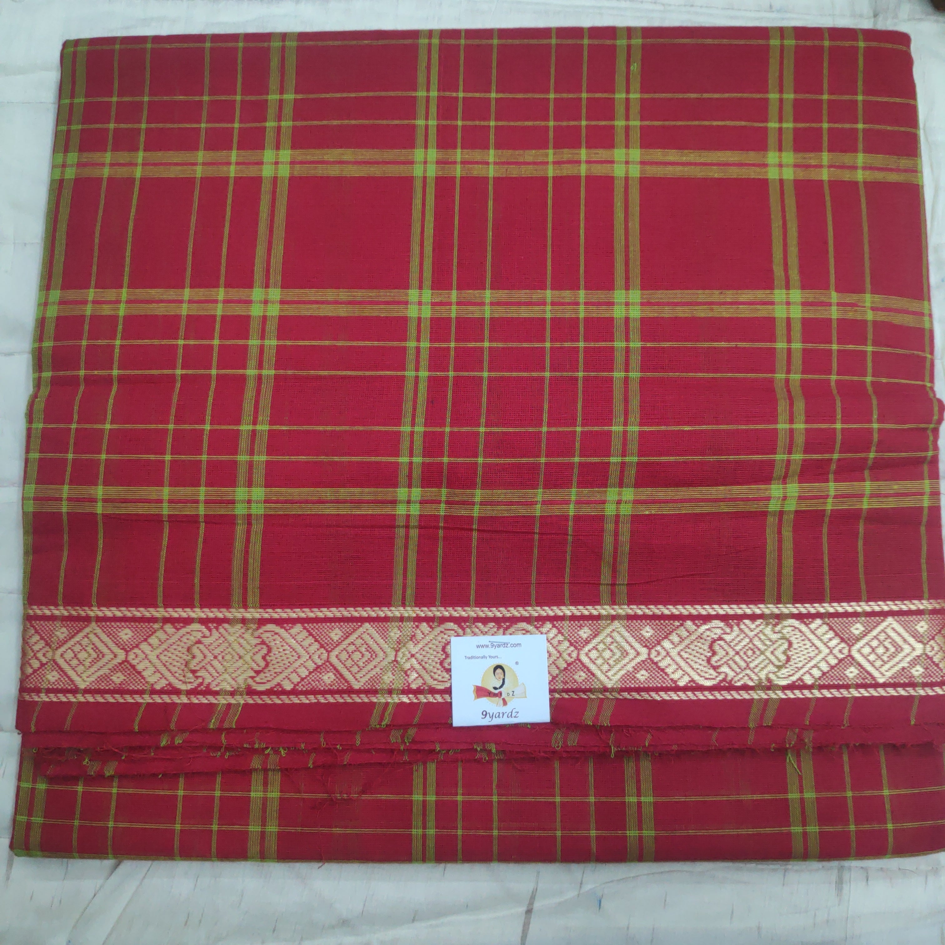 Chettinadu / Karaikudi cotton 10.5 yards madisar