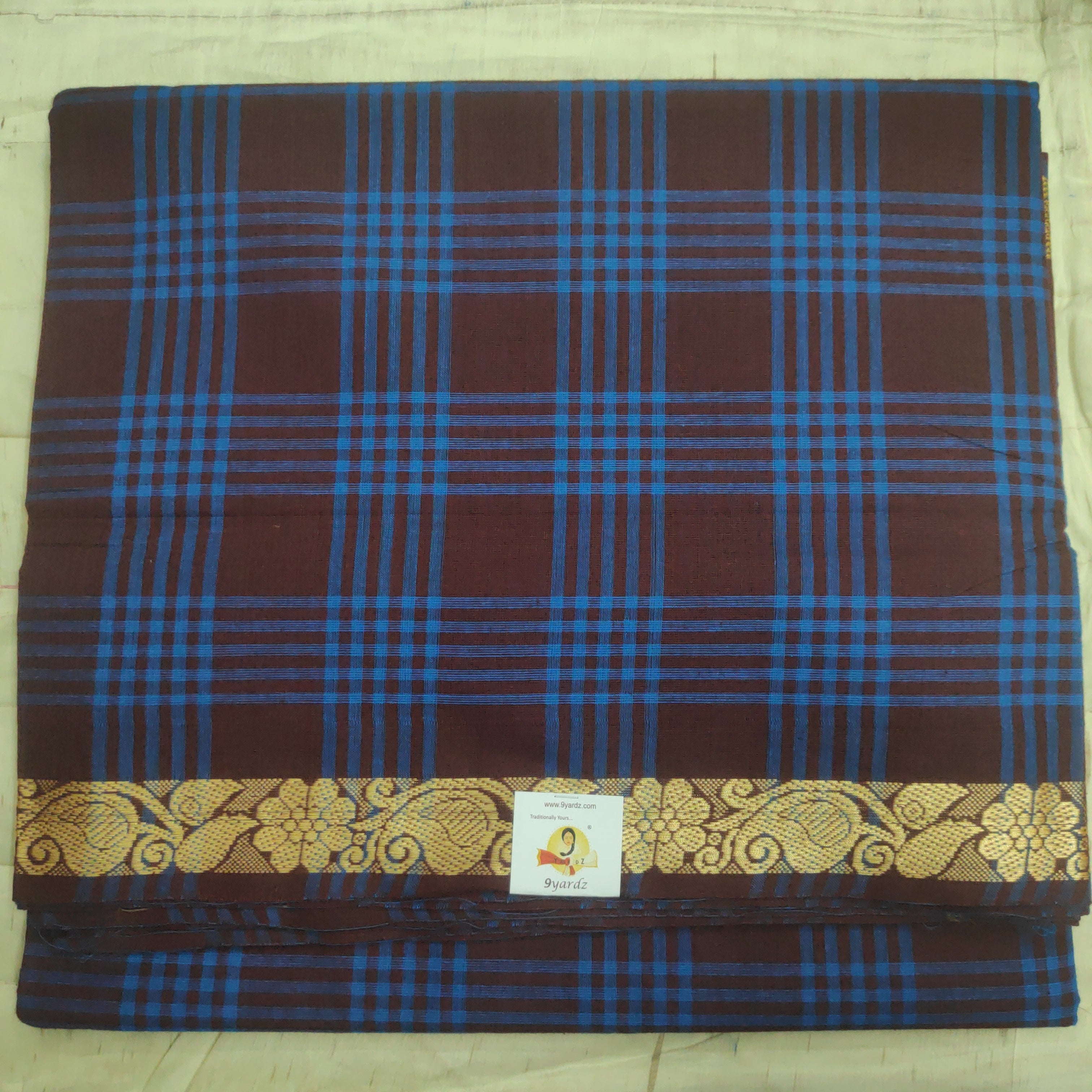 Chettinadu / Karaikudi cotton 10.5 yards madisar