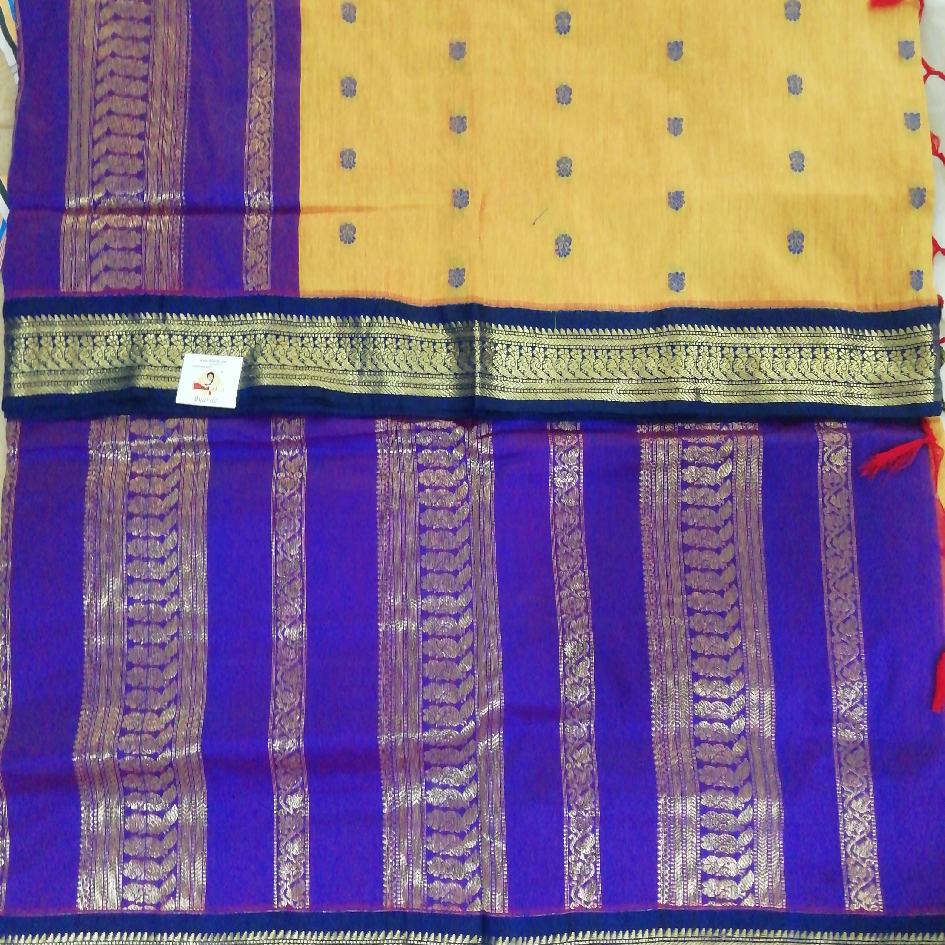Kalyani cotton Thread work 6yardz