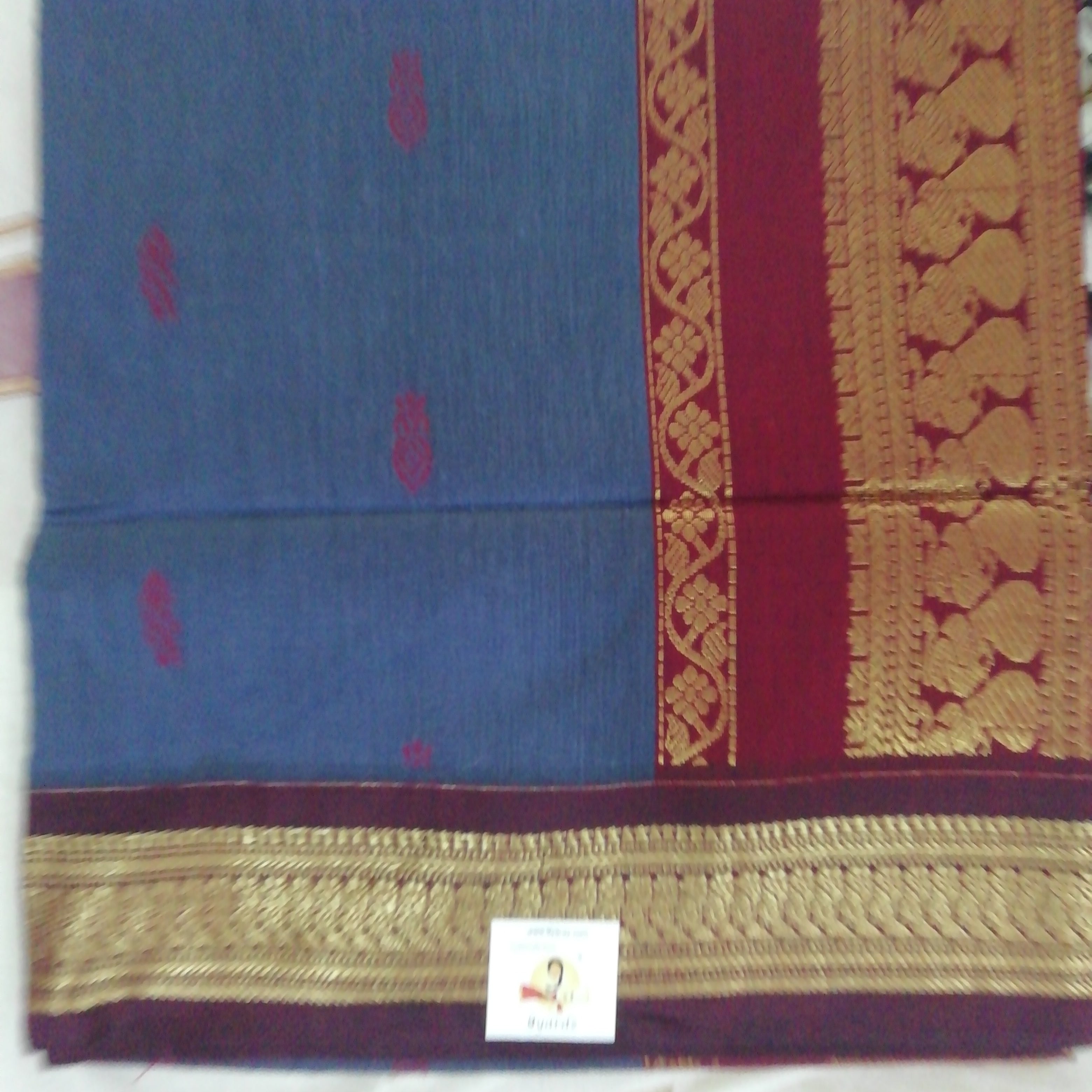 Kalyani cotton Thread work 6yardz